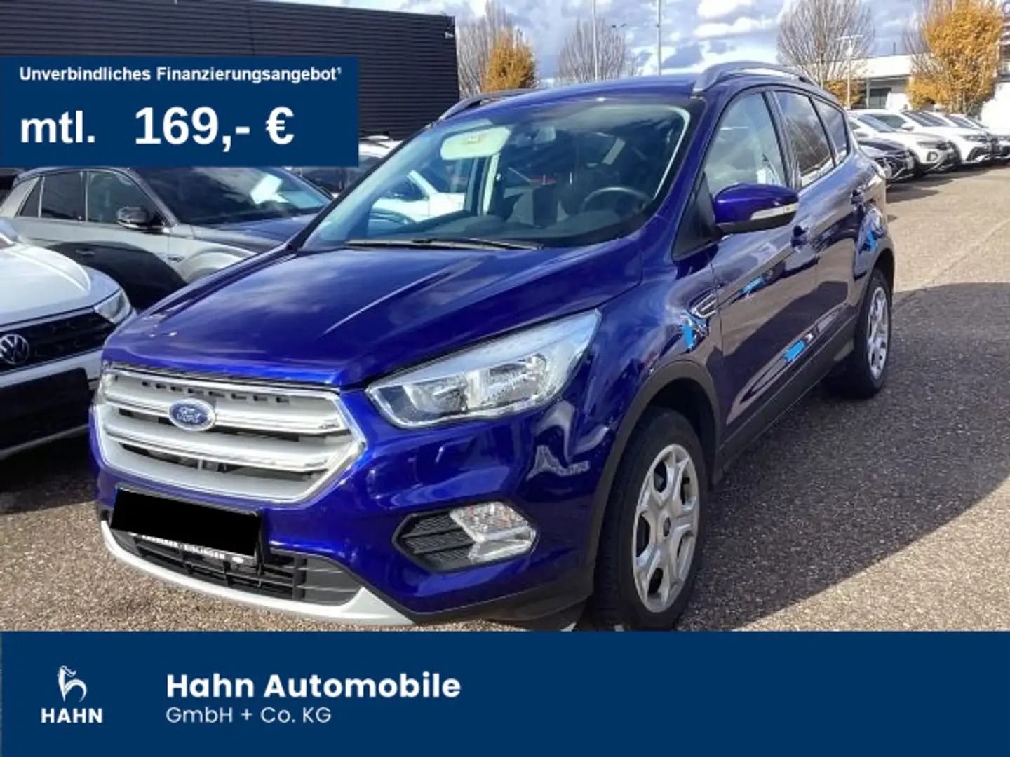 Ford Kuga 1.5 EcoBoost Trend 4x2 PDC Klima Sitzh. Bleu - 1