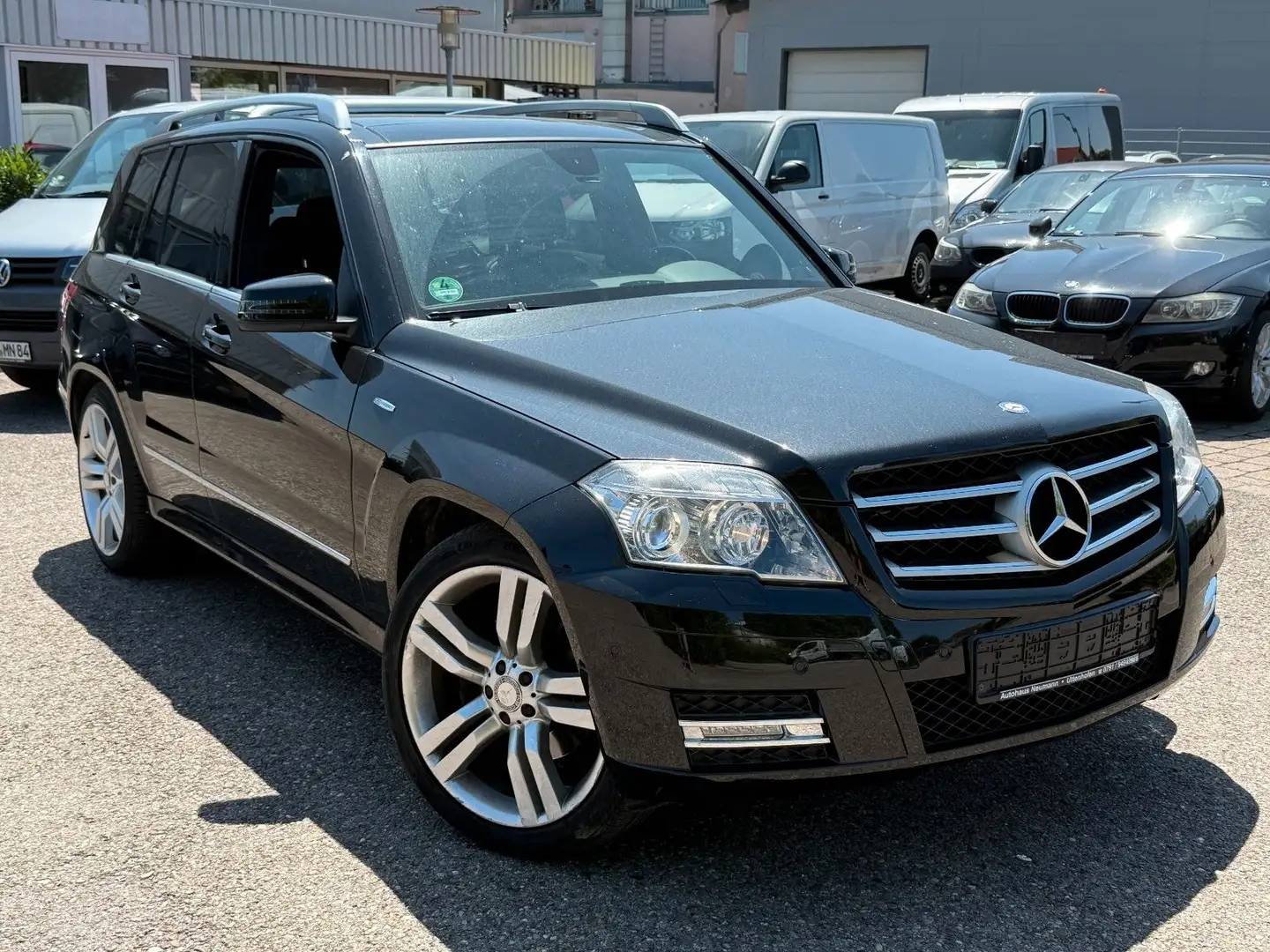 Mercedes-Benz GLK 220 CDI-4Matic-Leder-Navi-Xenon-Pano-AHK-20" Schwarz - 1