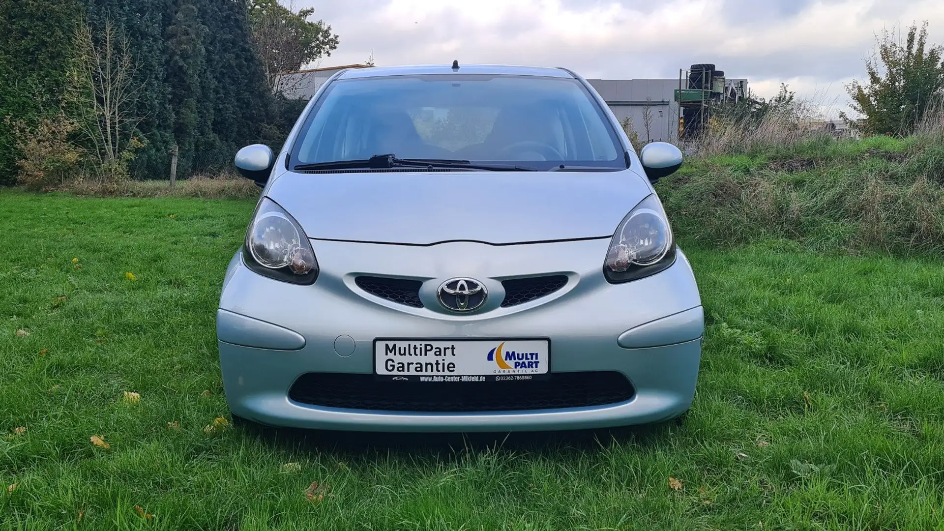 Toyota Aygo*Klima*Soundsy.*Allwetterr.*ZV*Servo*e.Fenst Blau - 2