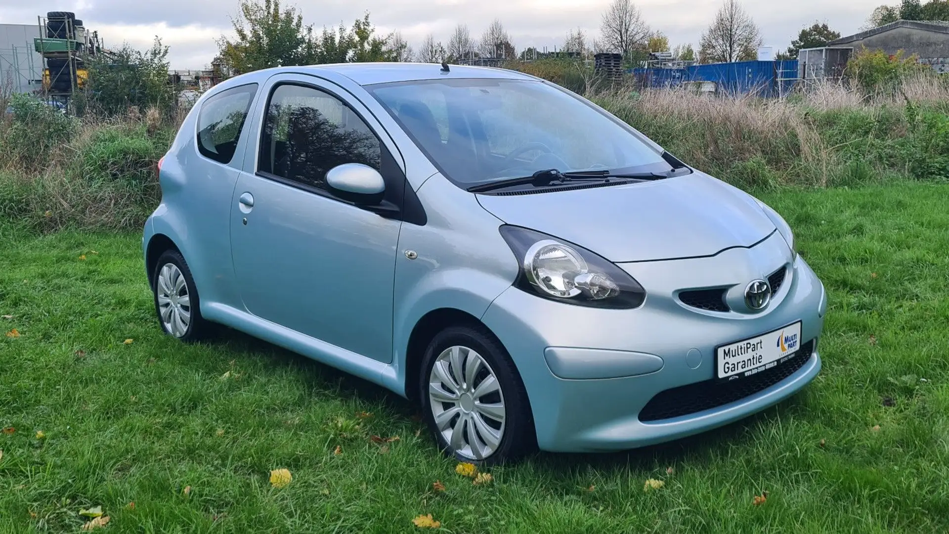 Toyota Aygo*Klima*Soundsy.*Allwetterr.*ZV*Servo*e.Fenst Blau - 1