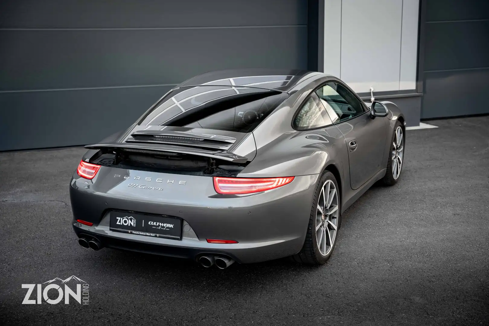 Porsche 991 991.1 Carrera VOLL PORSCHE APPROVED SPORT AGA Grau - 2