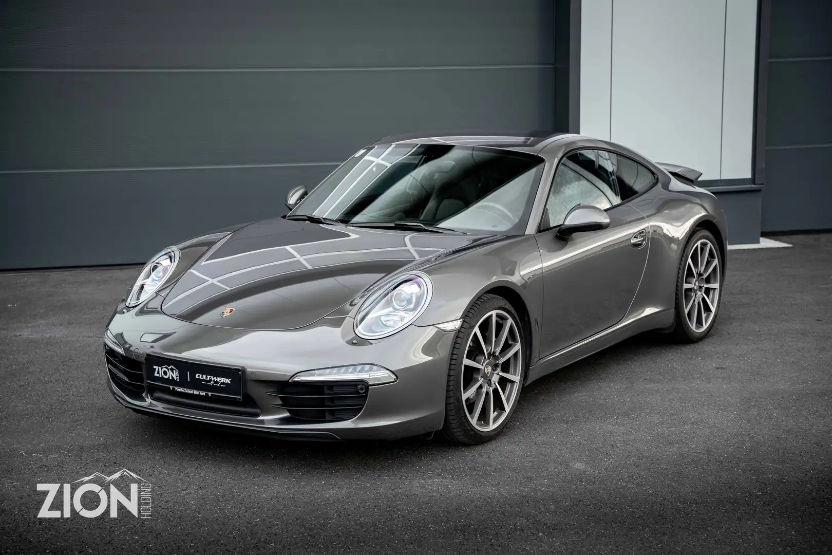 Porsche 991 991.1 Carrera VOLL PORSCHE APPROVED SPORT AGA Grau - 1