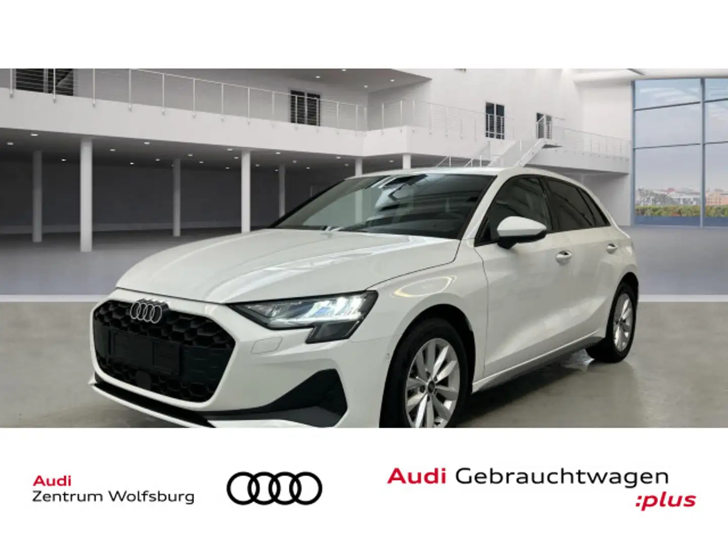 Audi A3 35TFSI S tronic ACC/SITZHZ/LED/PARK Weiß - 1