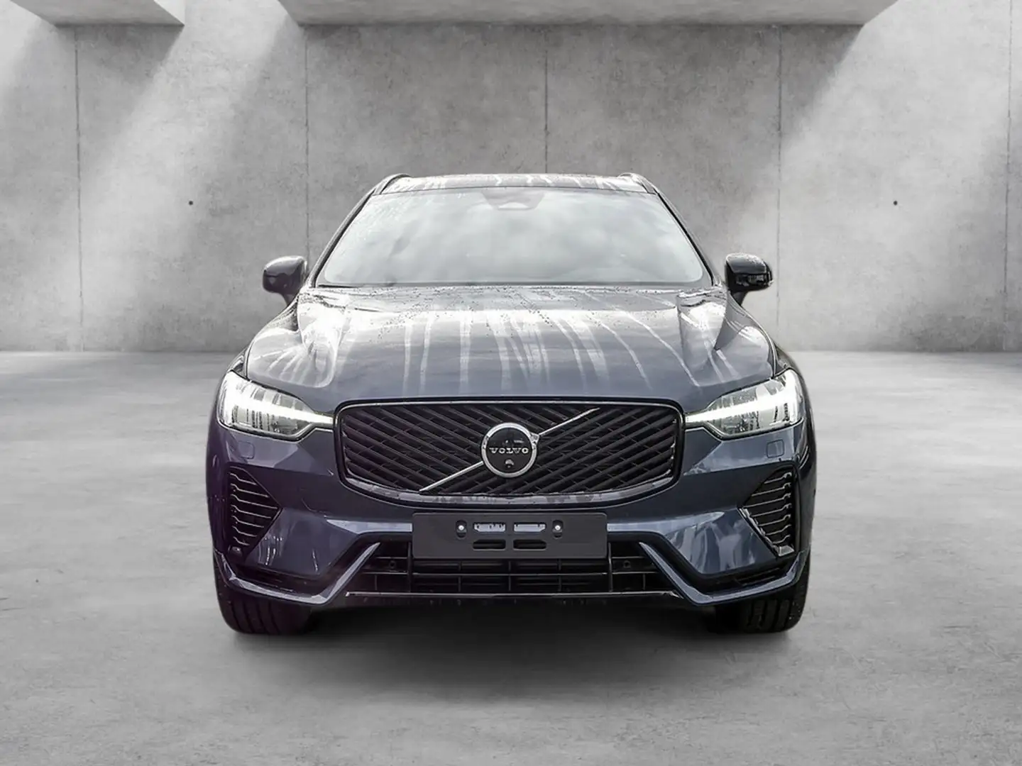 Volvo XC60 T6 Plus Dark Recharge Plug-In Hybrid AWD Blau - 2