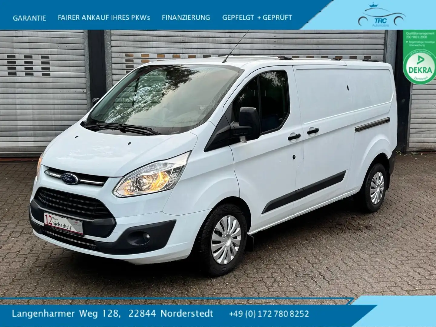 Ford Transit Custom Kasten 290 L2 Trend Weiß - 1
