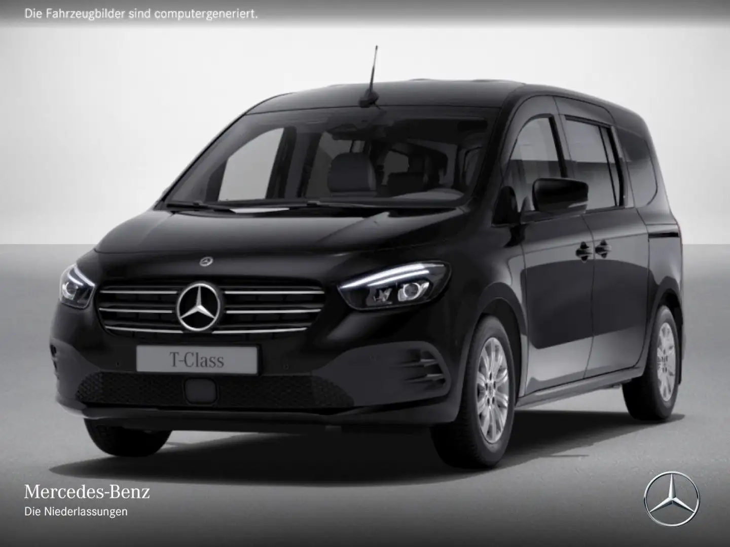 Mercedes-Benz T-Class T 180 EDITION+PROGRESSIVE+Klimaautom+Navi+PTS+DAB Zwart - 2