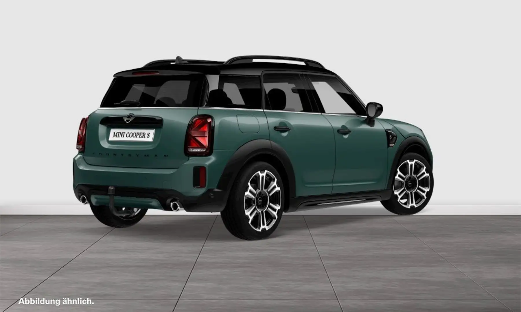MINI Cooper S Countryman Cooper S ALL4 Aut Nav HuD LED h&k Pano AHK RFK Grün - 2