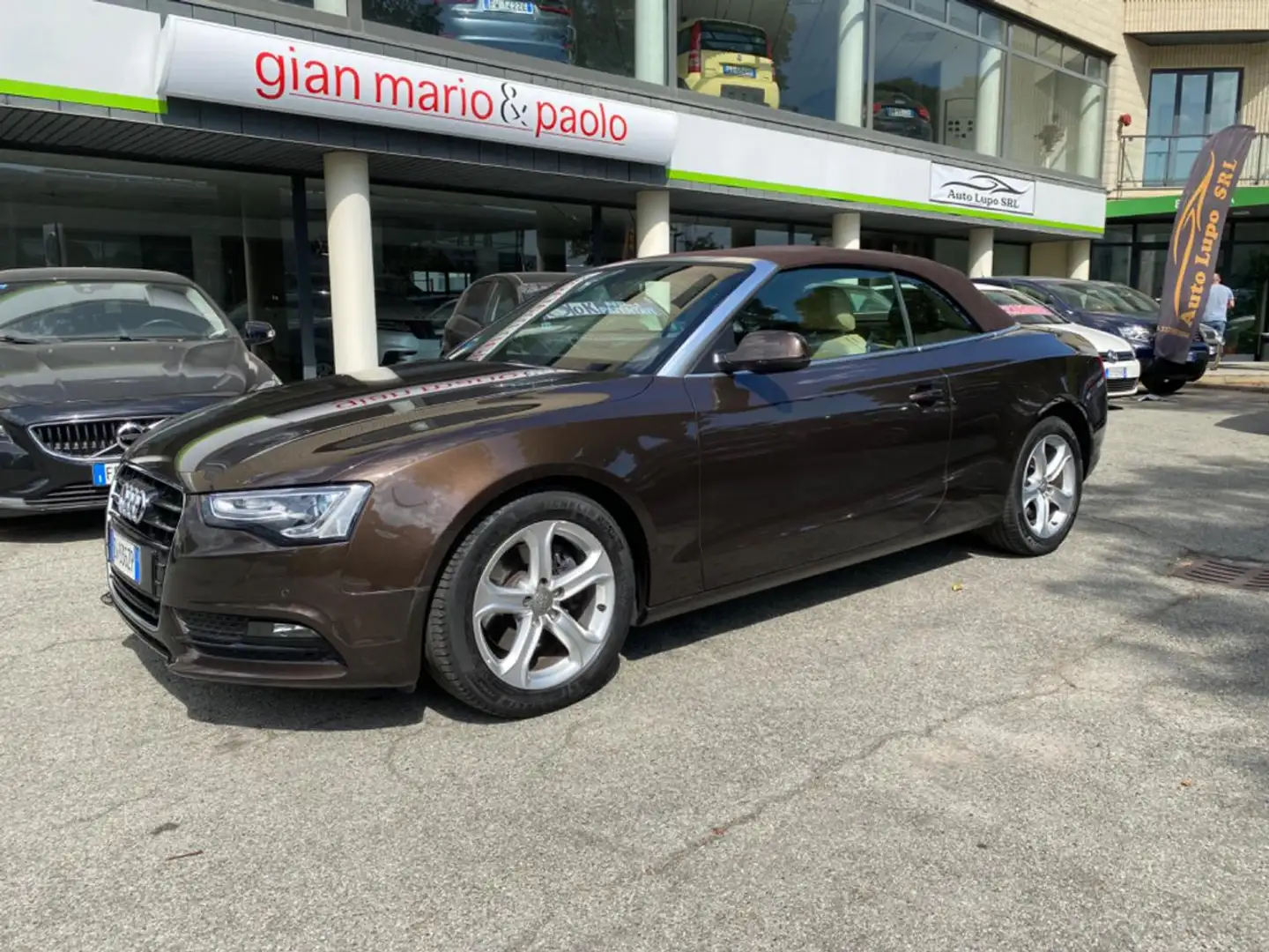 Audi A5 Cabrio 2.0 TDI 177 CV multitronic Advanced Marrone - 1