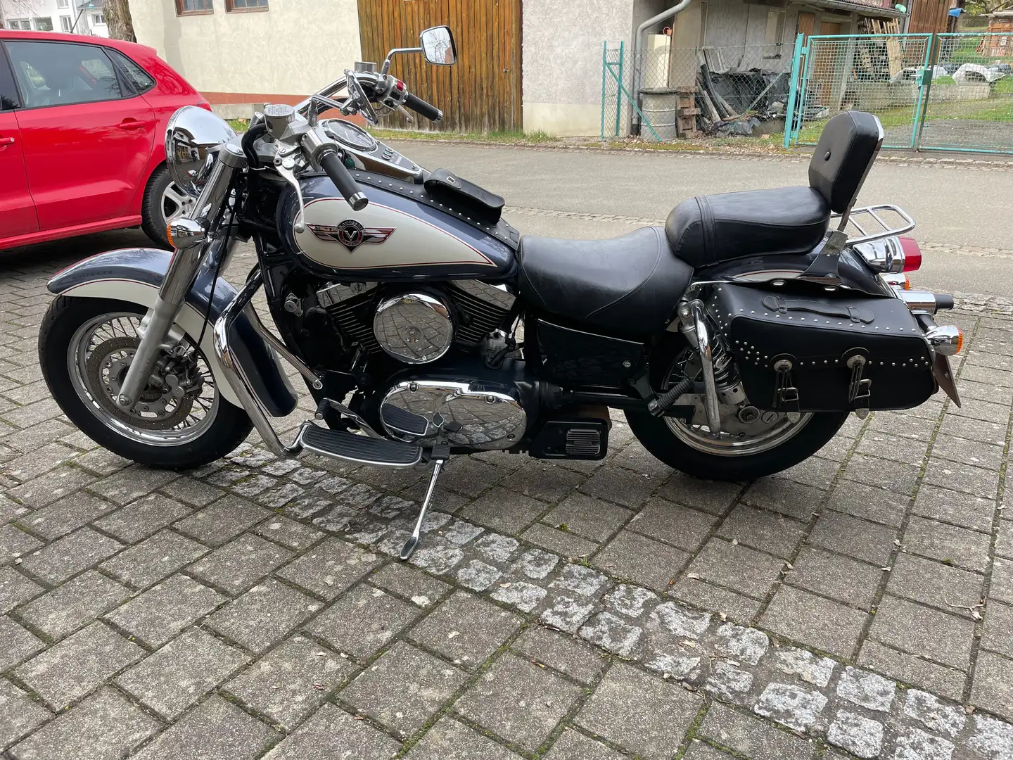 Kawasaki VN 1500 Classic Albastru - 2