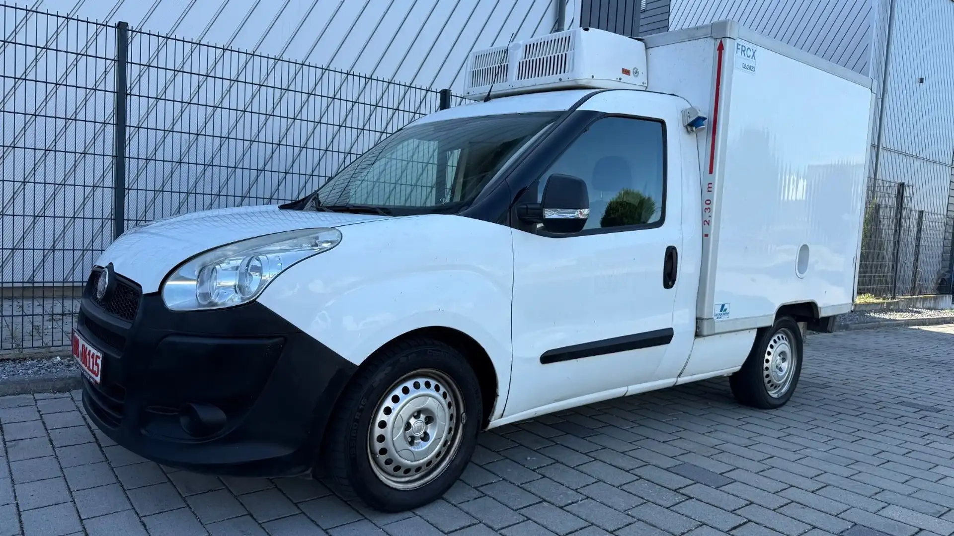 Fiat Doblo Kühltransporter 1.3 JTD, Tiefkühlung R404A Weiß - 1