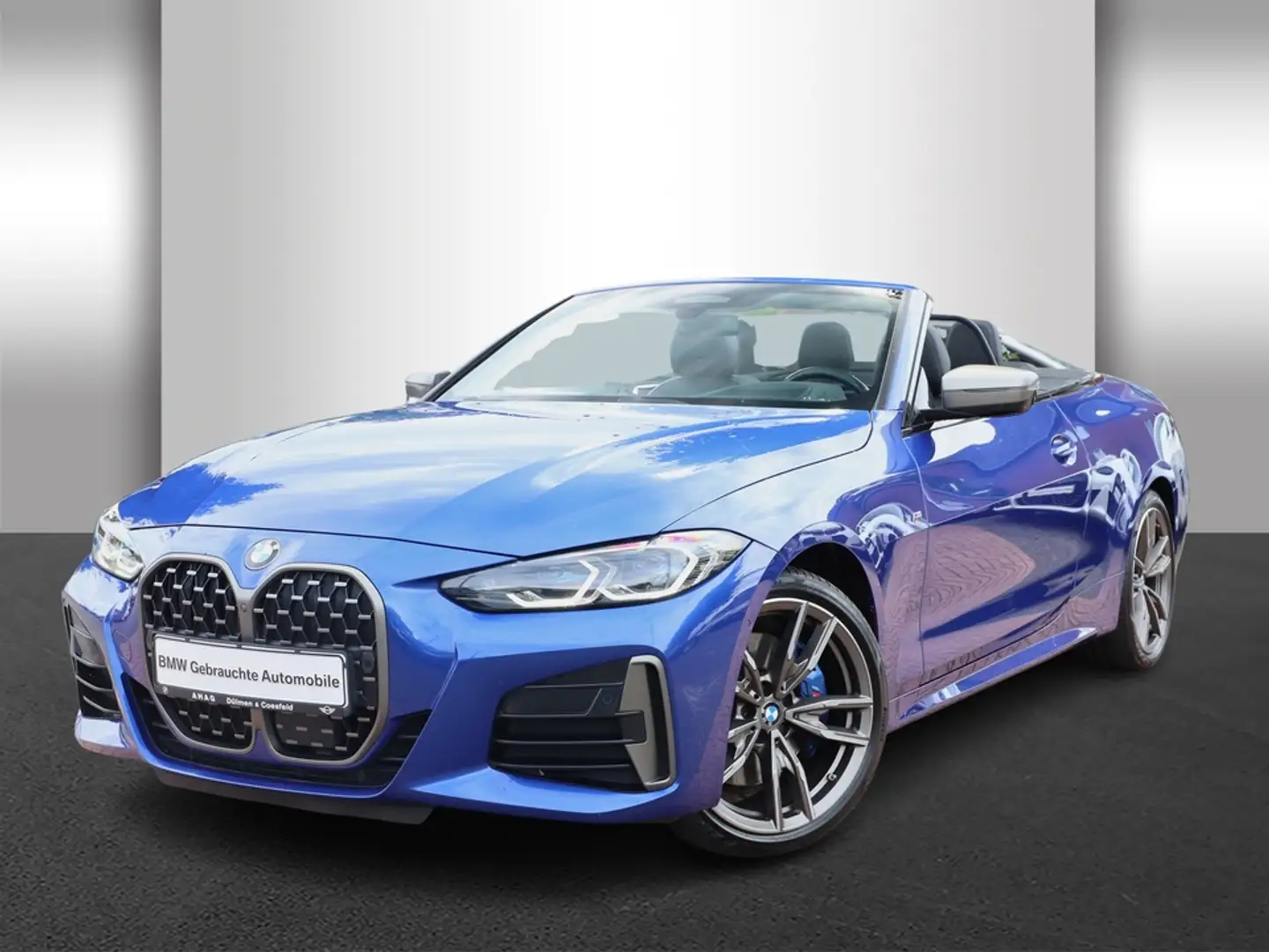 BMW 440 M440d xDrive Cabrio Laser HUD 360 H/K Sitzbelüf Blau - 2