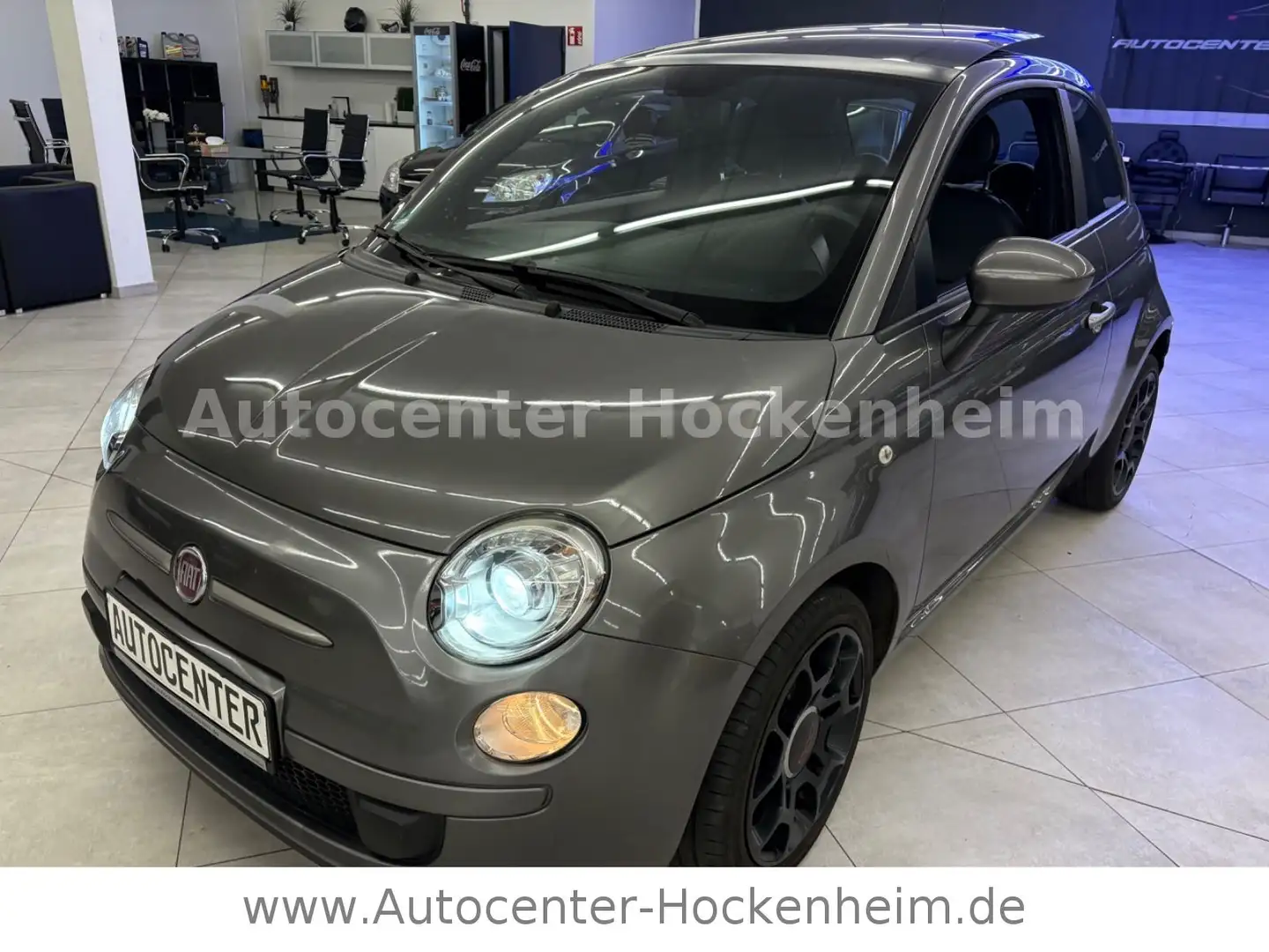 Fiat 500 Twin Air Plus 33.274KM Pano/Leder Grau - 2