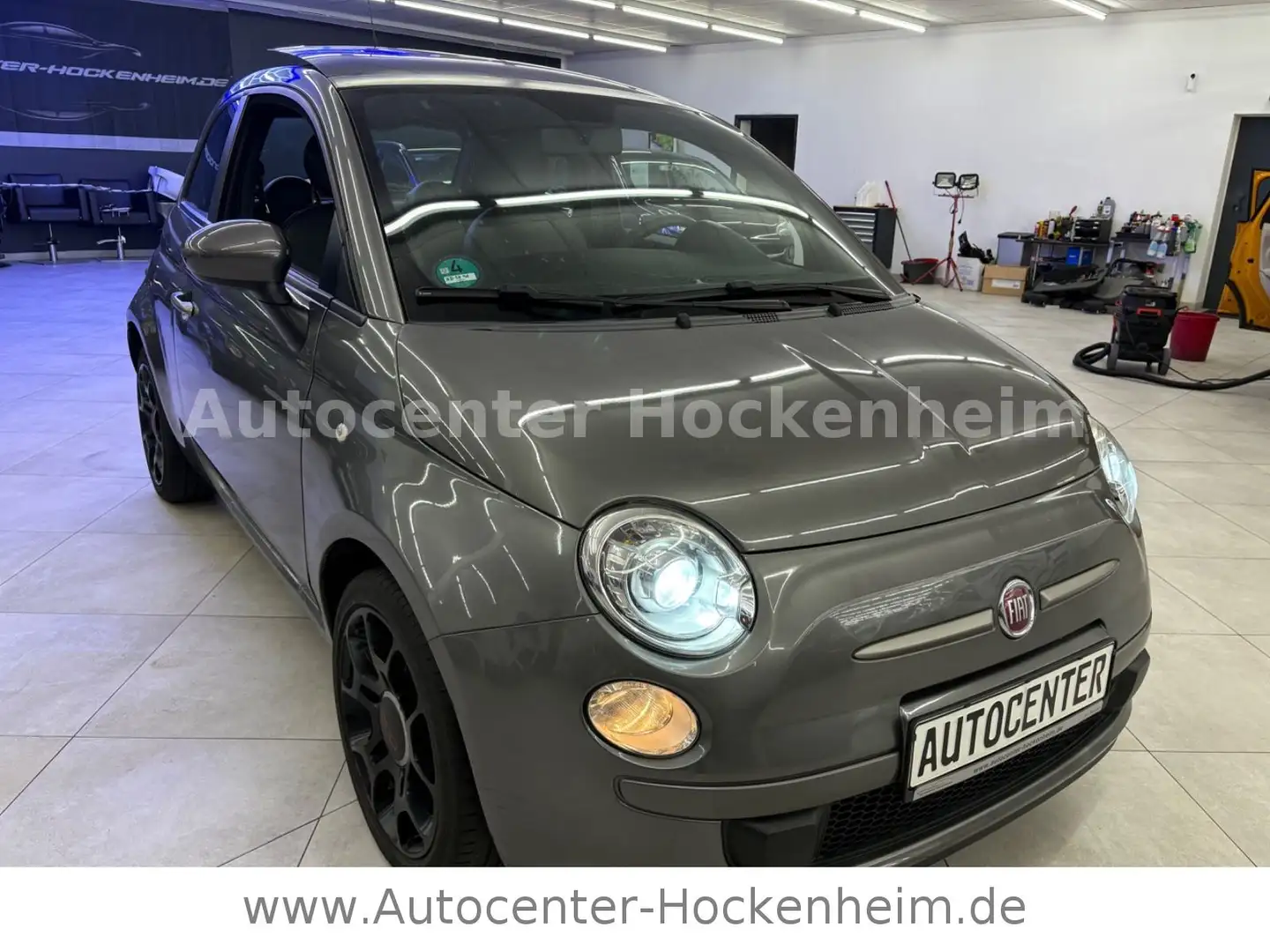 Fiat 500 Twin Air Plus 33.274KM Pano/Leder Grau - 1