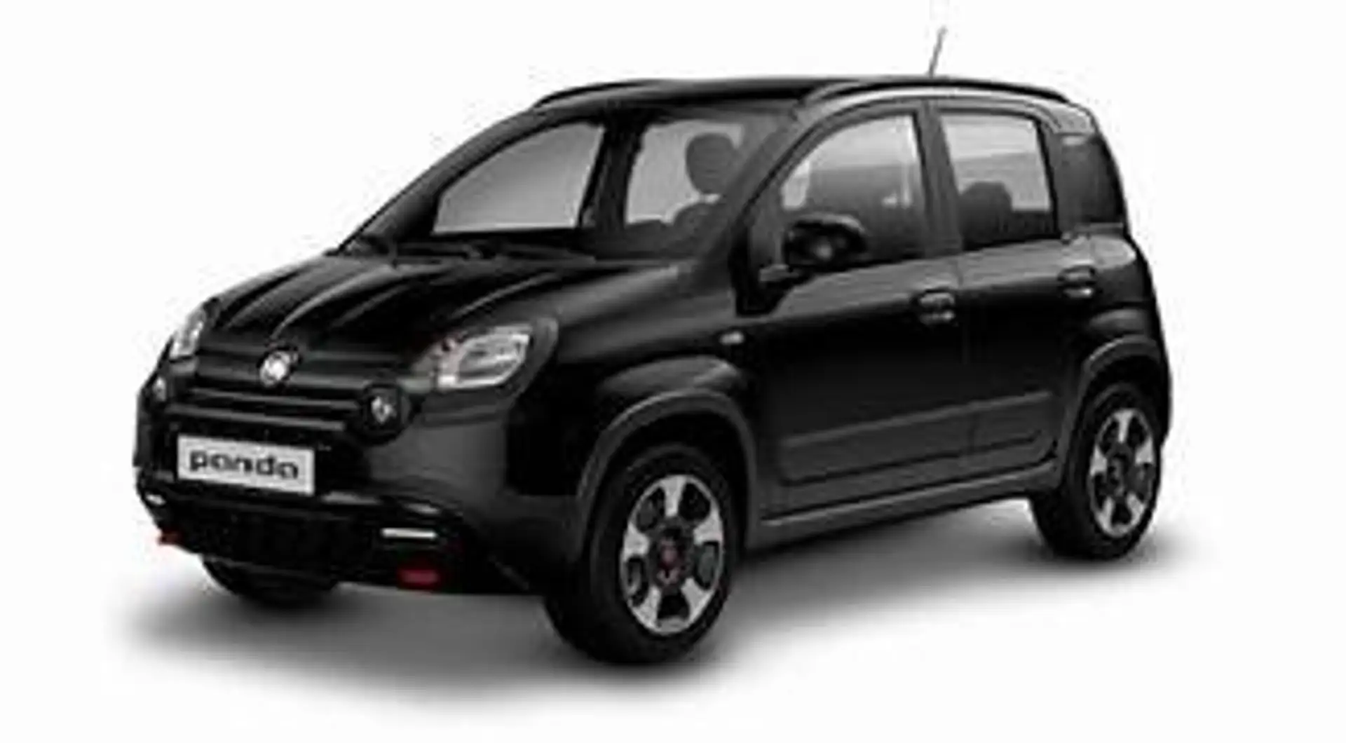 Fiat Panda City Plus mit Ahk Schwarz - 1