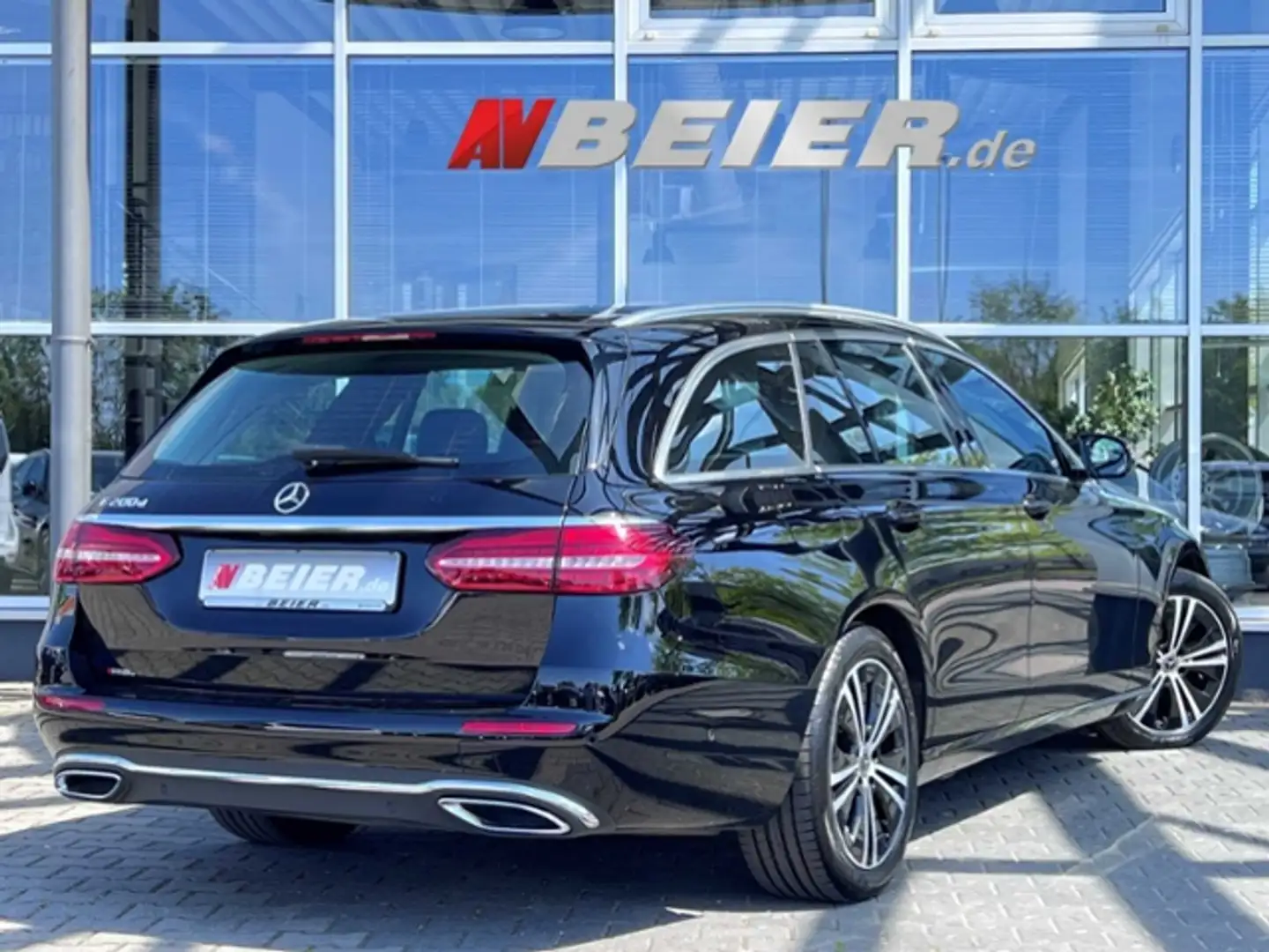 Mercedes-Benz E 200 Td LED ToT-Winkel Kamera LED Verkehrszei. 18 Zoll Noir - 2