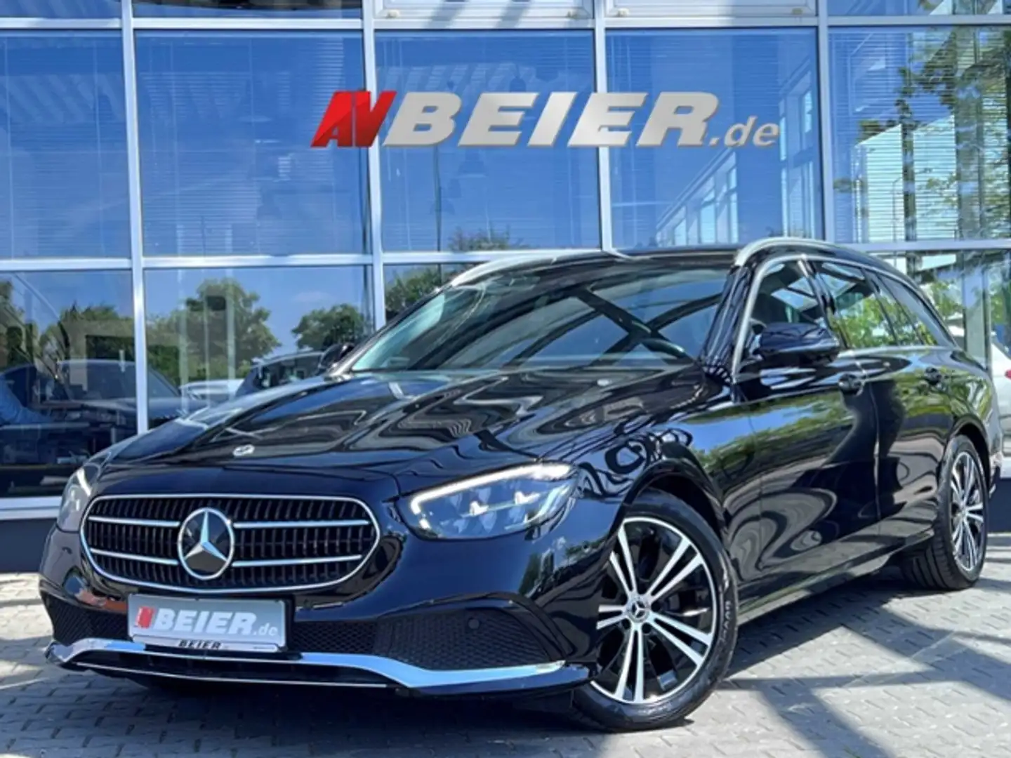 Mercedes-Benz E 200 Td LED ToT-Winkel Kamera LED Verkehrszei. 18 Zoll Noir - 1