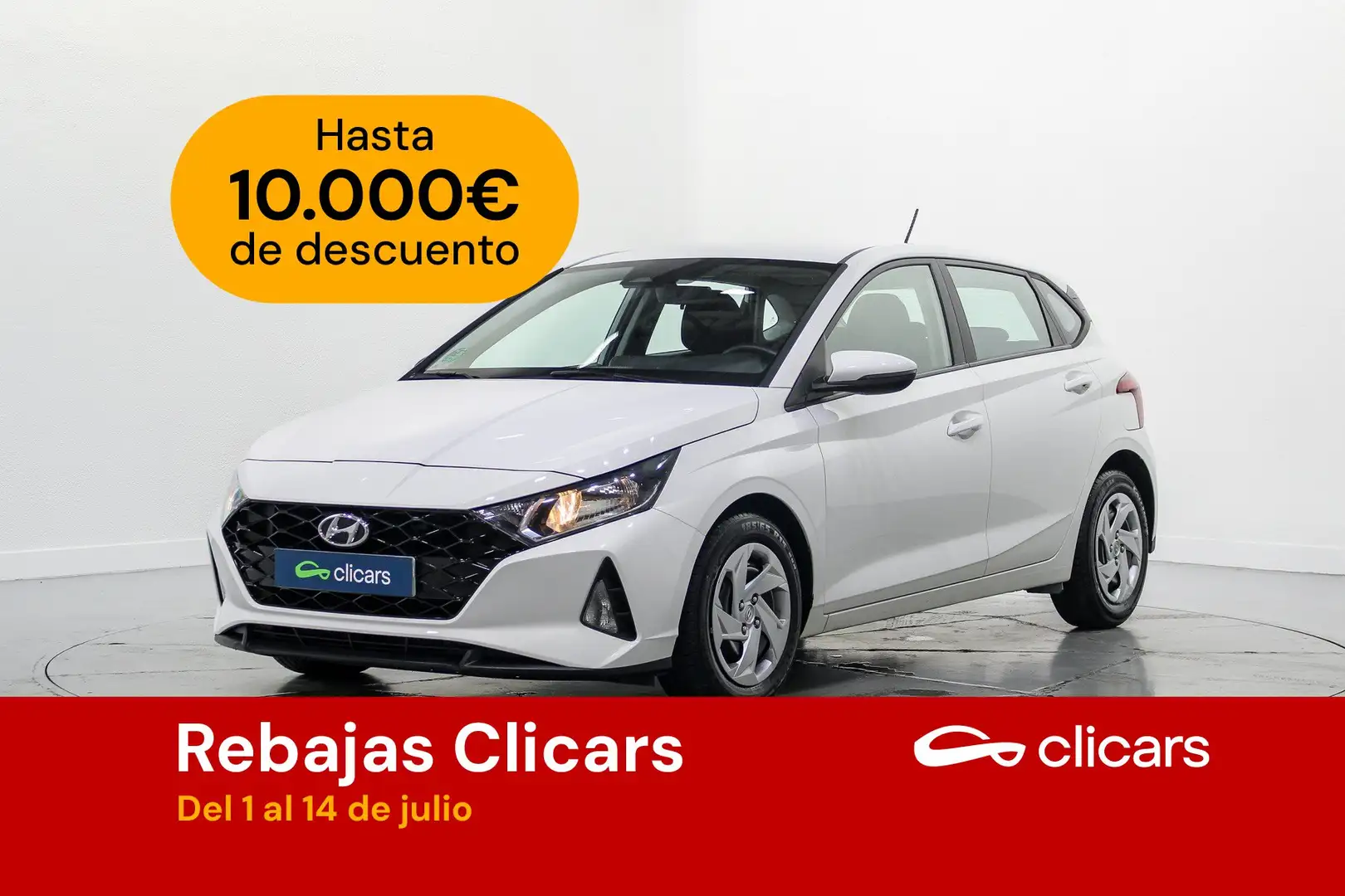 Hyundai i20 1.0 TGDI Klass 100 Blanco - 1