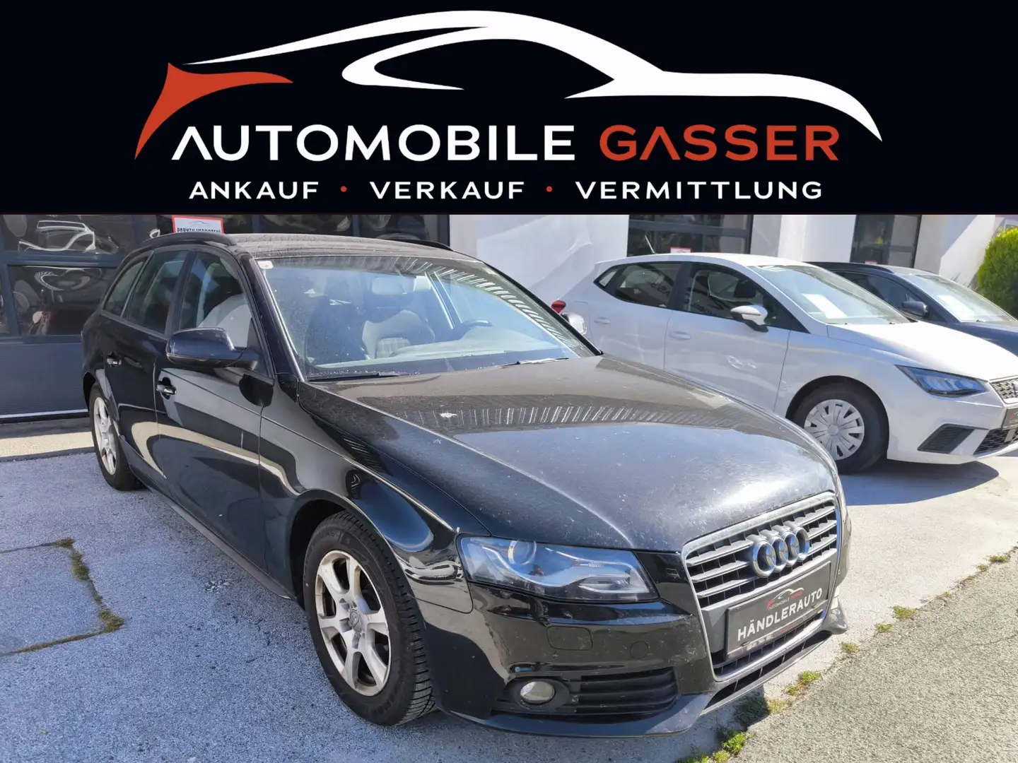 Audi A4 Avant 2,0 TFSI Schwarz - 1