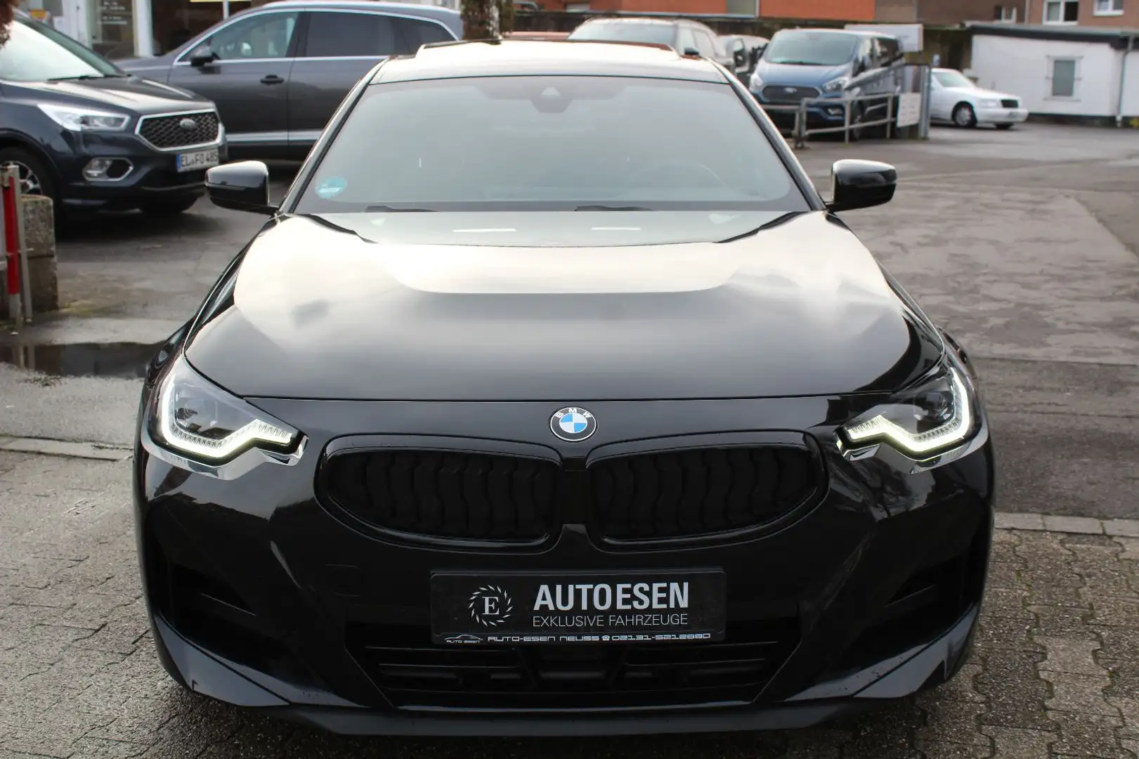 BMW 230 i Coupé M-SPORTPAKET+SCHIEBEDACH+LED+AHK+AERO Schwarz - 2