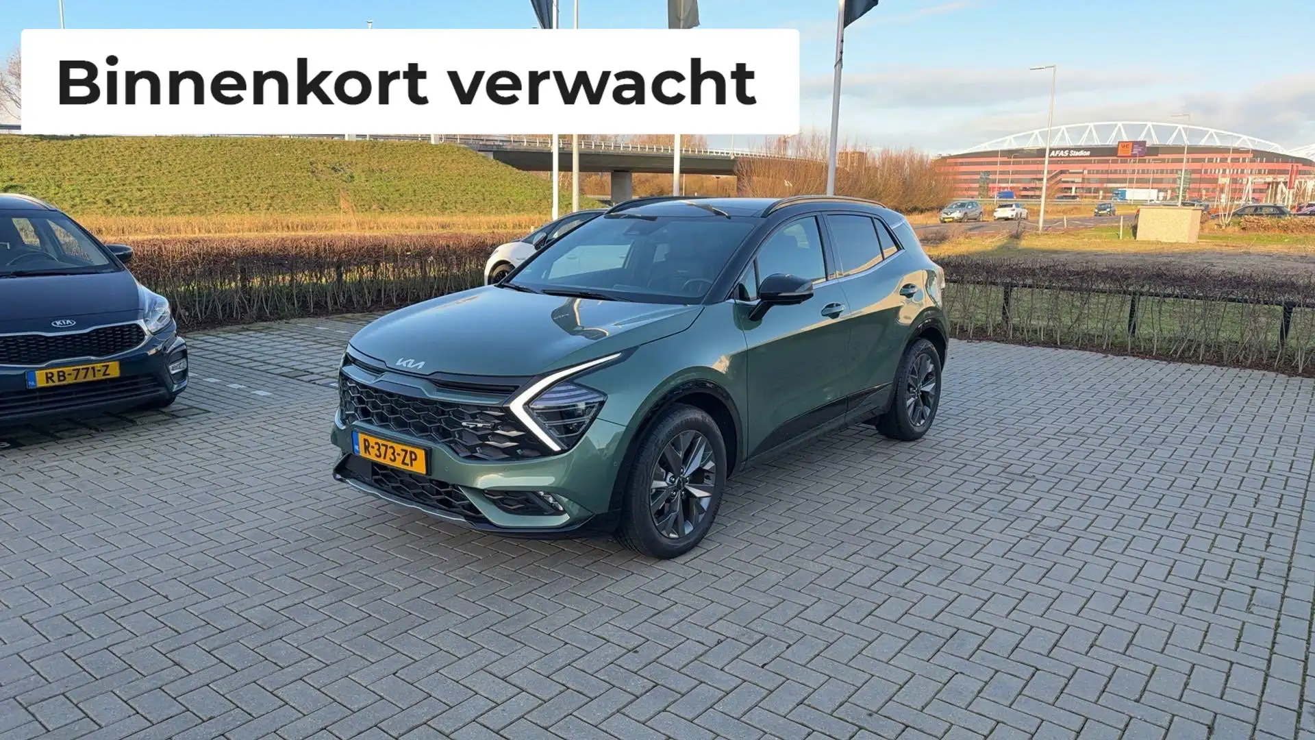 Kia Sportage 1.6 T-GDi Hybrid GT-PlusLine | Panoramadak | Adapt Grün - 1