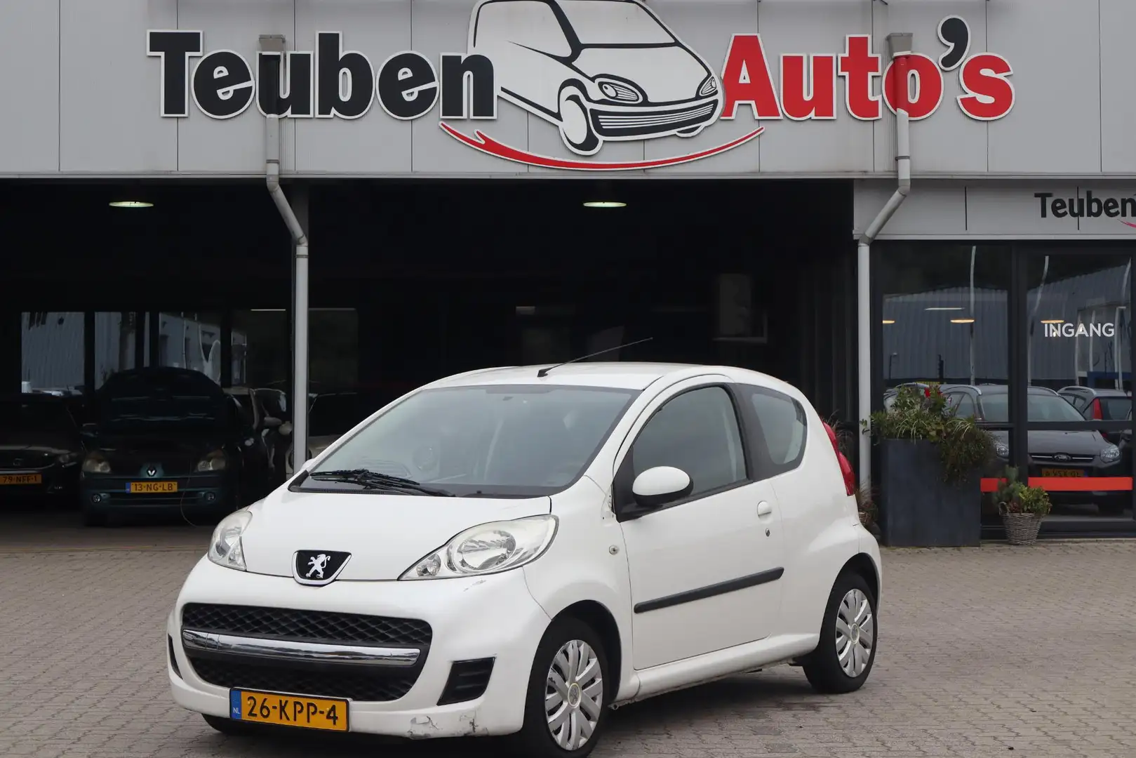 Peugeot 107 1.0-12V XS Elektrische ramen, Airco, Zie foto's Weiß - 1