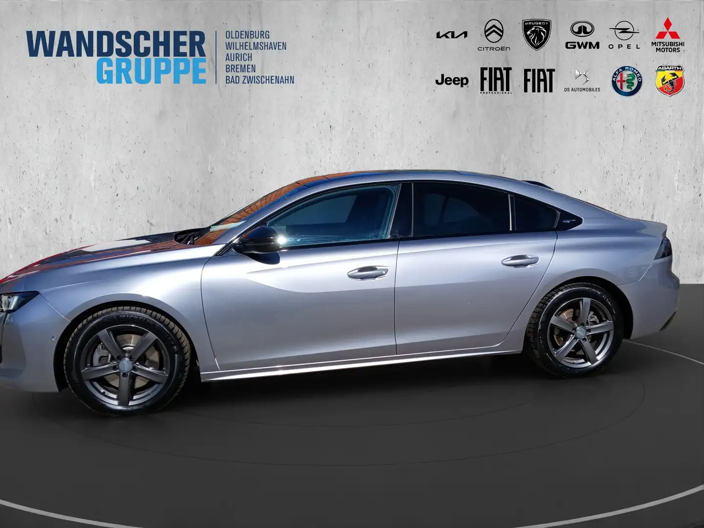 Peugeot 508 GT 2.0 HDi 180 +Navi+LED+Kam.+360+SD+SHZ Gris - 2