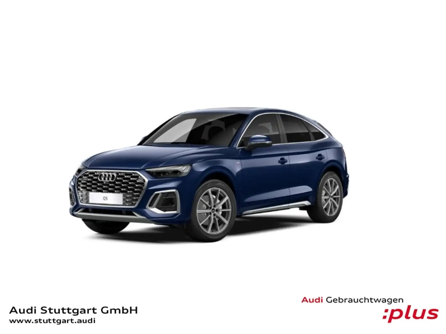 Audi Q5 Sportback 50 TDI qu S line AHK Matrix Pano B&O Blau - 1