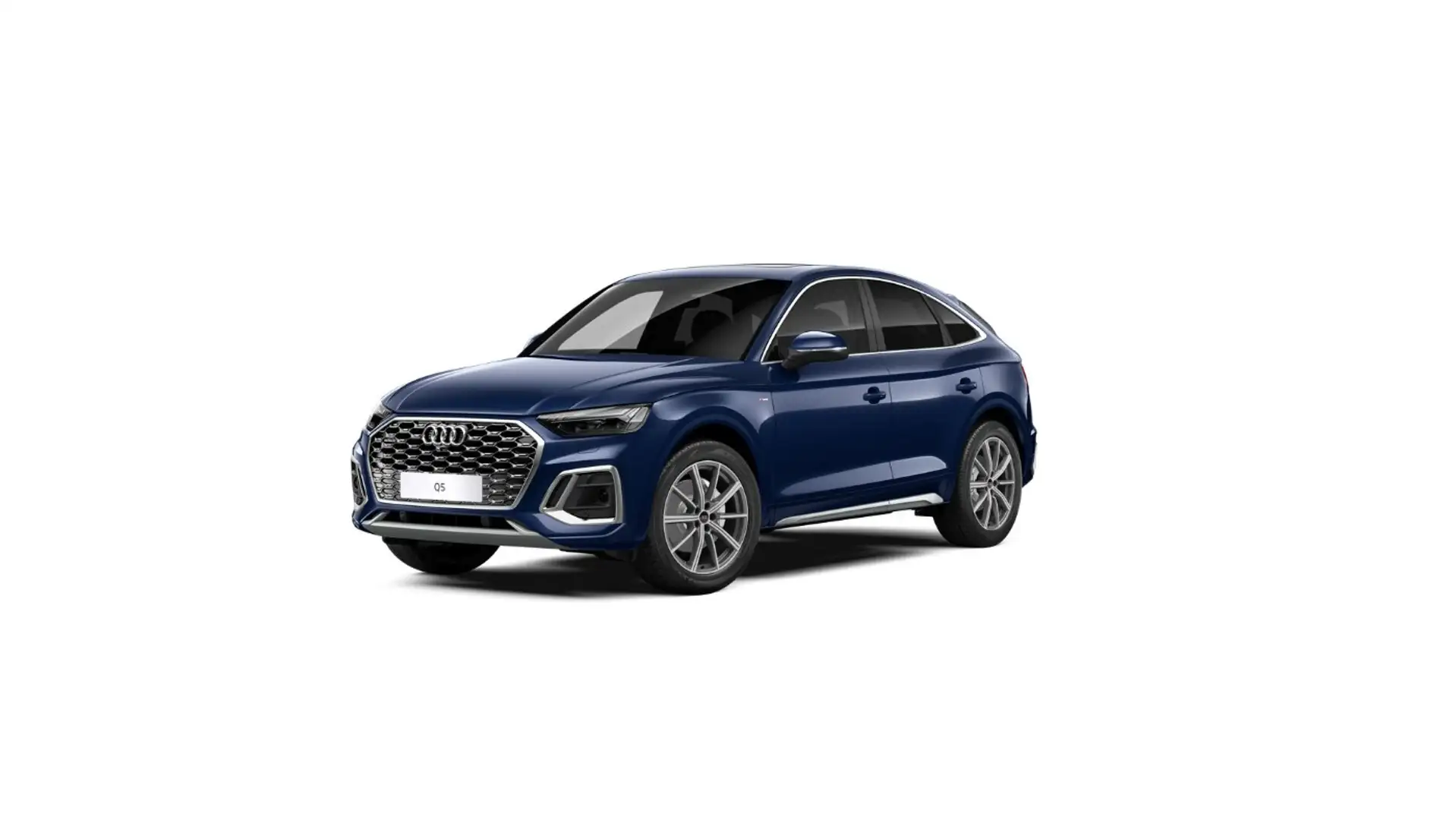 Audi Q5 Sportback 50 TDI qu S line AHK Matrix Pano B&O Blau - 2
