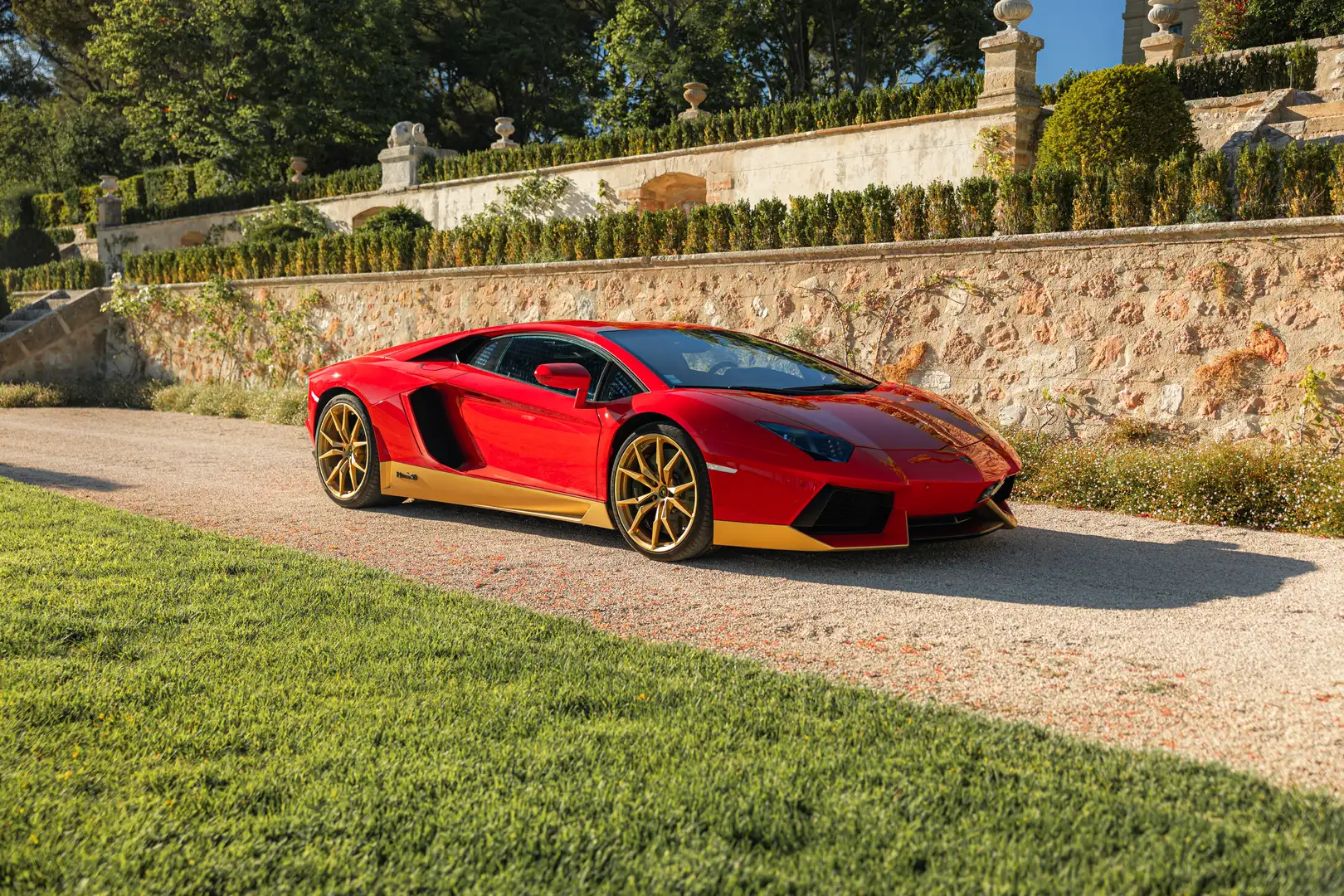 Lamborghini Aventador Miura homage  LP 700-4 LIFT CAMERA Rouge - 2