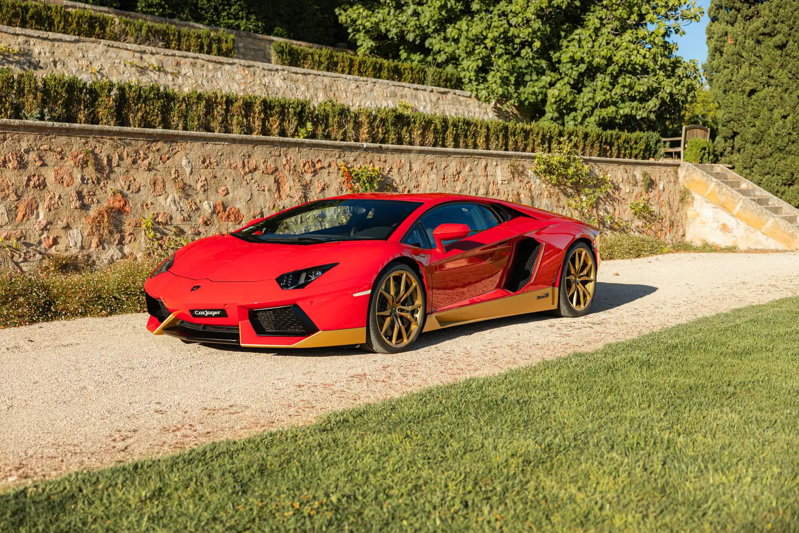 Lamborghini Aventador Miura homage  LP 700-4 LIFT CAMERA Rouge - 1