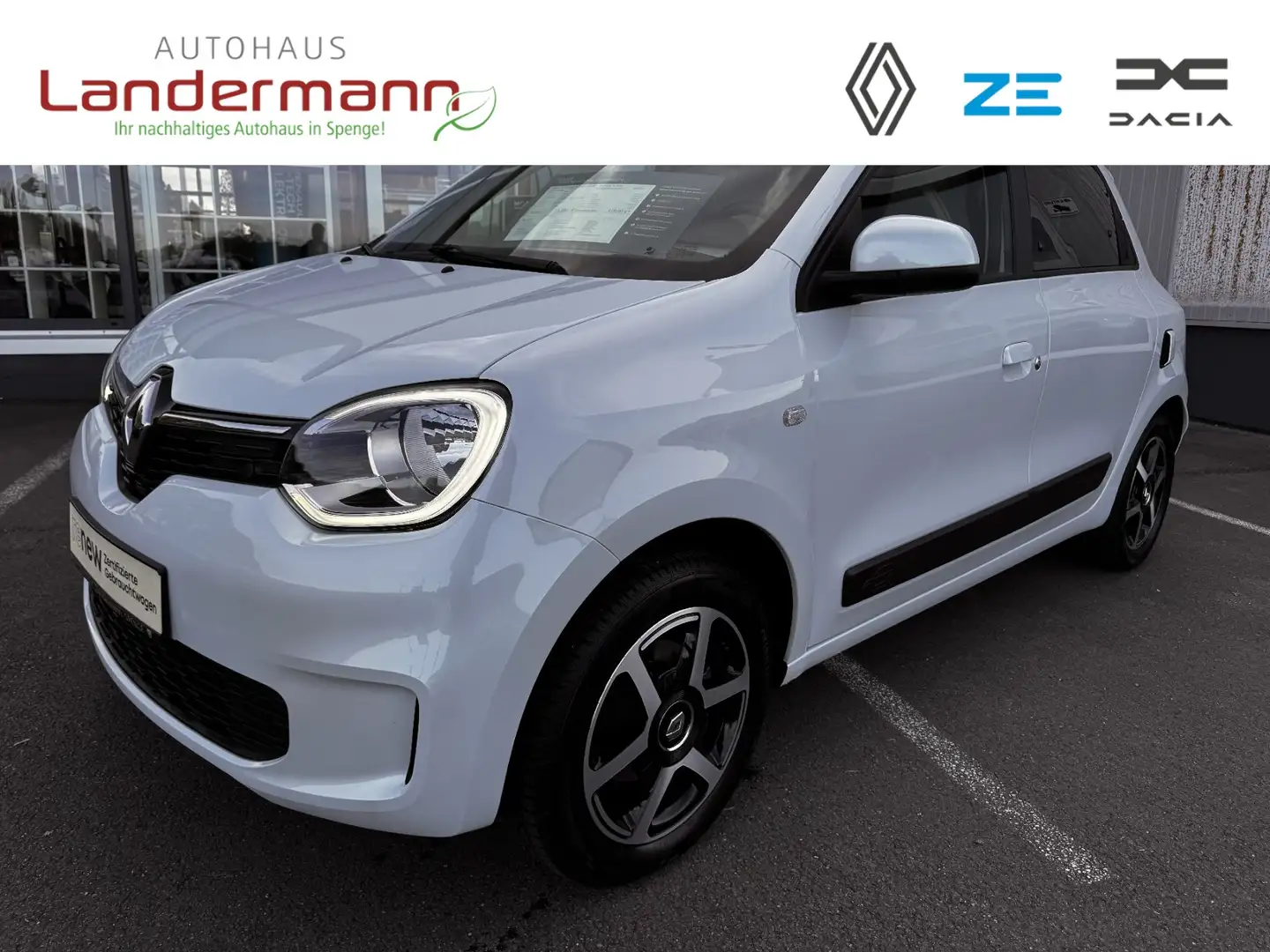 Renault Twingo LIMITED SCe 75 PDC+KLIMA+SITZHEIZUNG+RADIO Blanc - 1