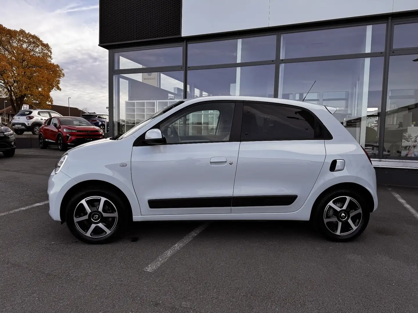Renault Twingo LIMITED SCe 75 PDC+KLIMA+SITZHEIZUNG+RADIO Blanc - 2