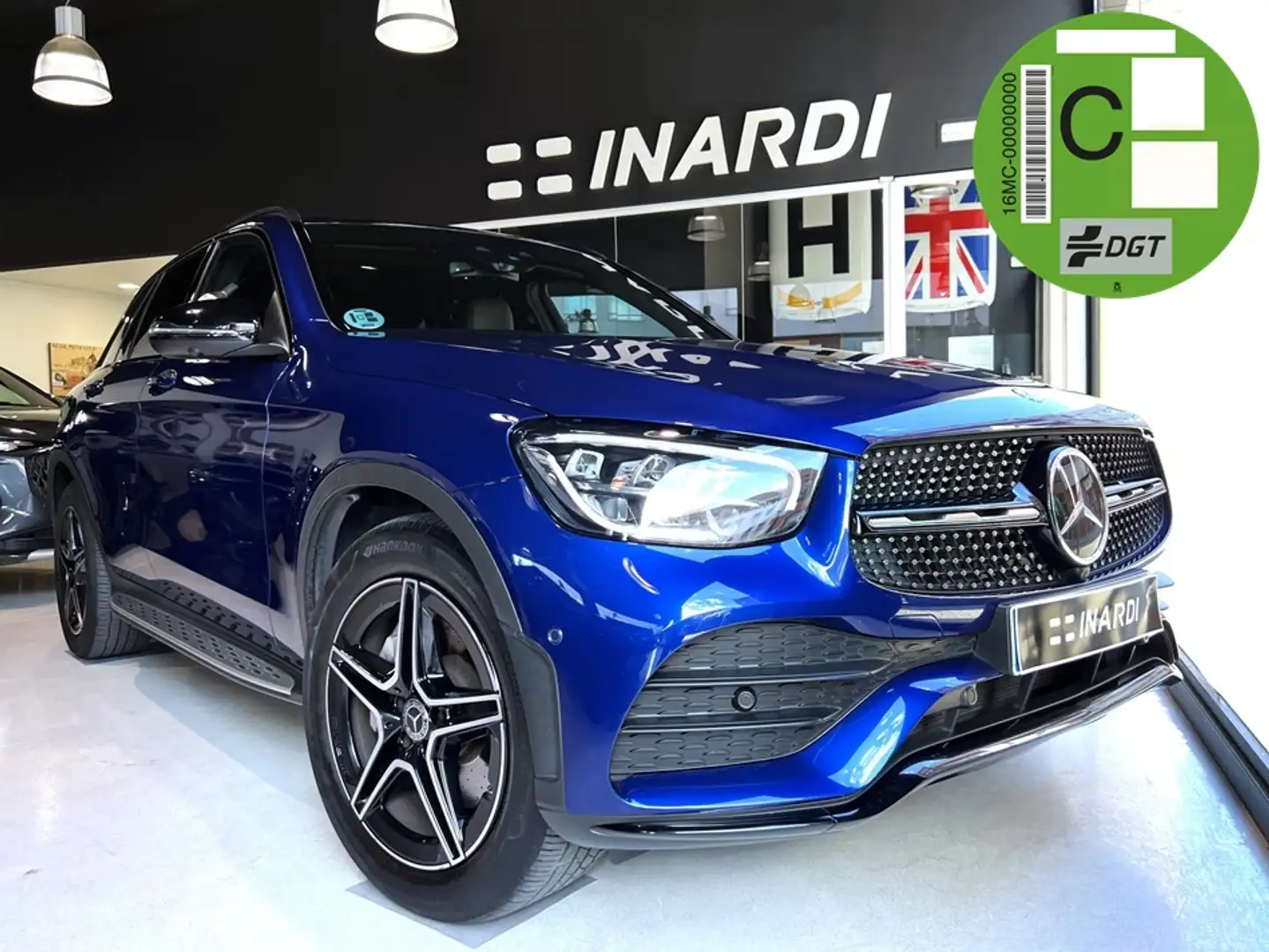 Mercedes-Benz GLC 220 220d 4Matic 9G-Tronic Azul - 1