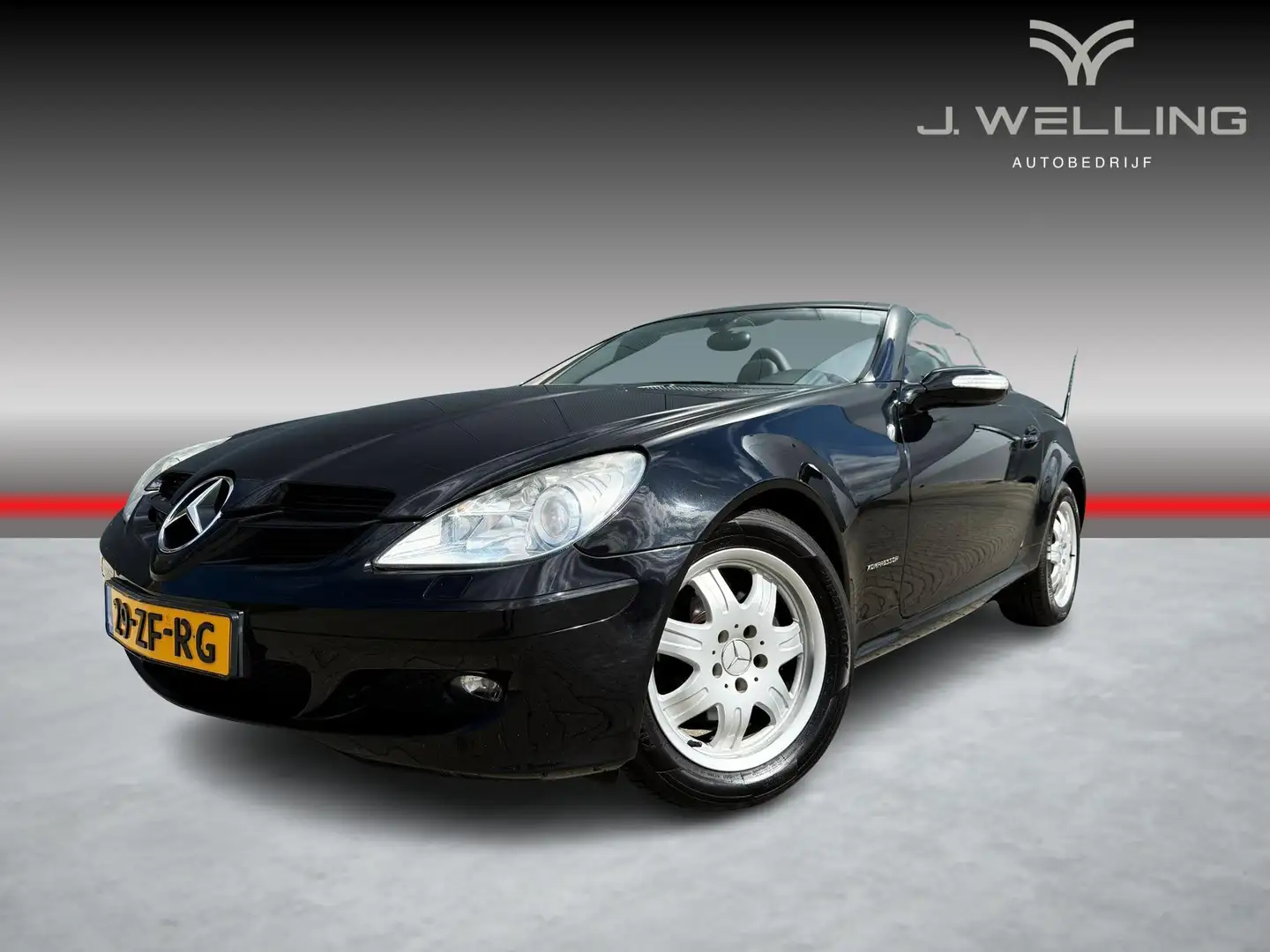 Mercedes-Benz SLK 200 K. automaat / leer / cruise control Mercedes-Benz Negro - 1
