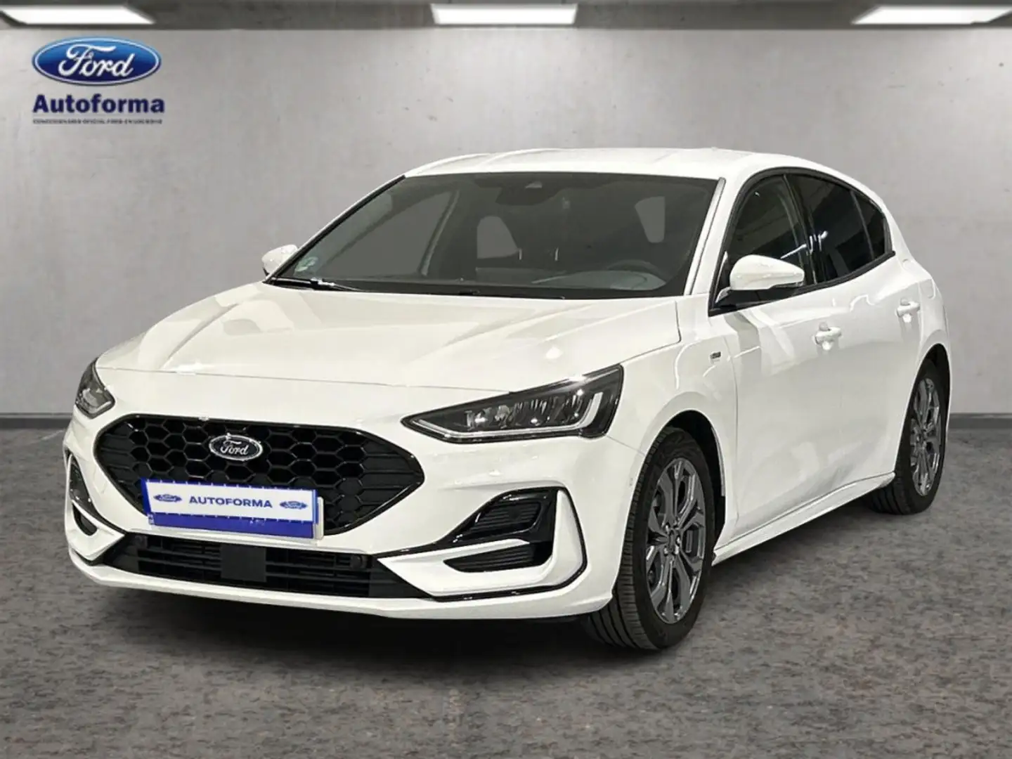 Ford Focus 1.0 Ecoboost MHEV ST-Line 125 Blanc - 1