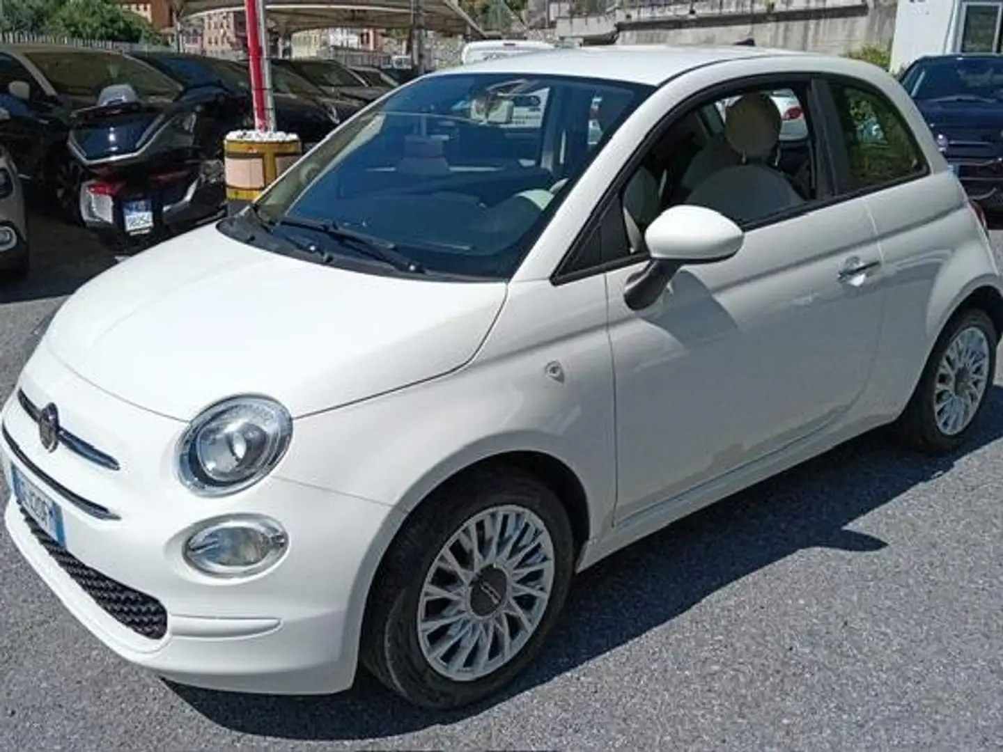 Fiat 500 500 III 2015 1.0 hybrid Lounge 70cv Bianco - 1