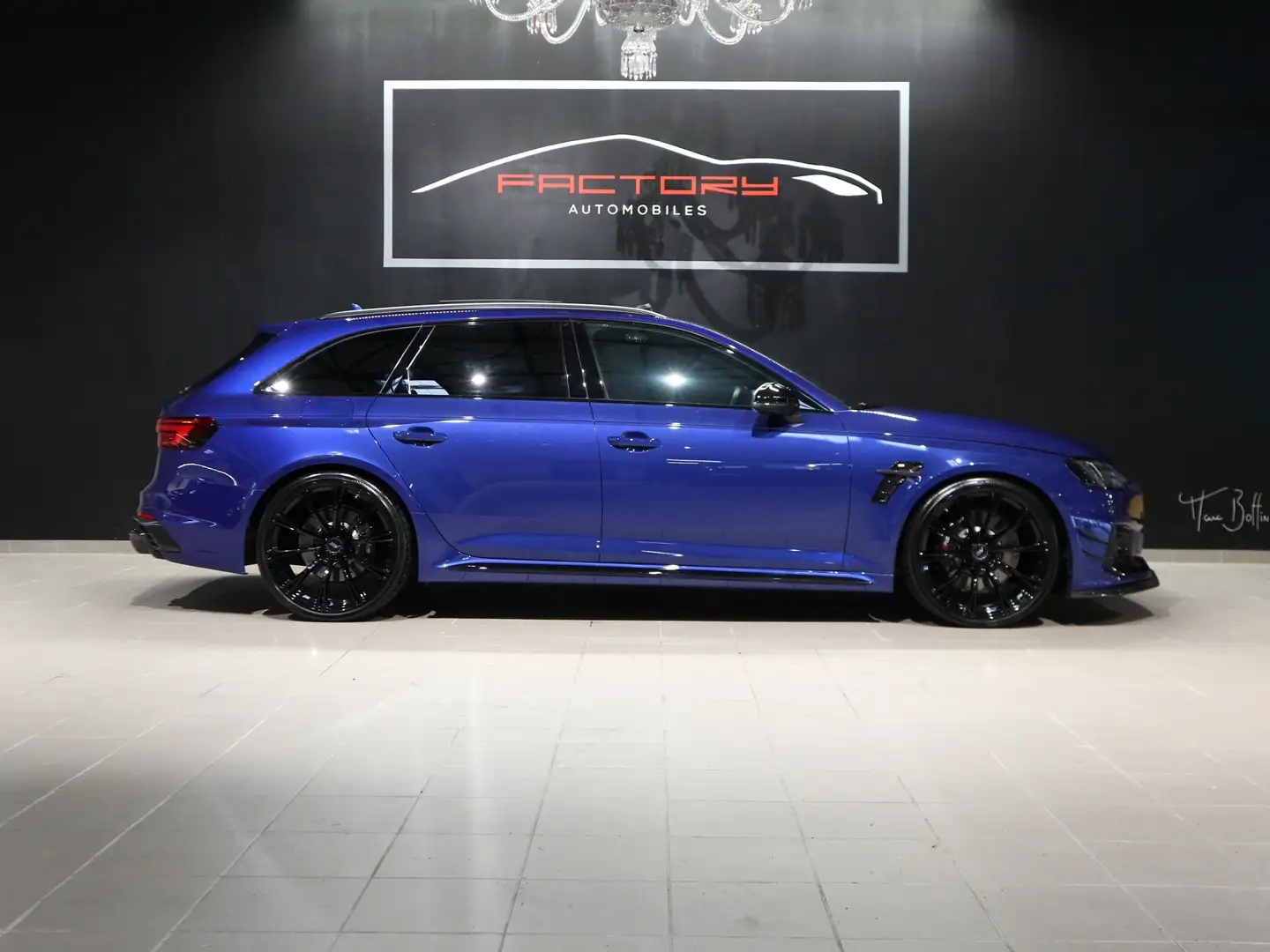 Audi RS4 2.9 V6 TFSI 450CH QUATTRO TIPTRONIC 8 EDITION R ABT Blau - 2