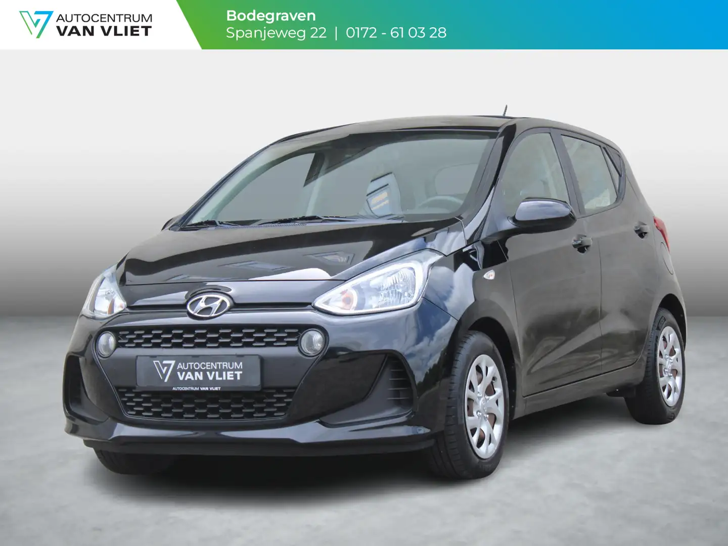 Hyundai i10 1.0i Comfort 5p. | AIRCO | 12 MAANDEN BOVAG GARANT Zwart - 1