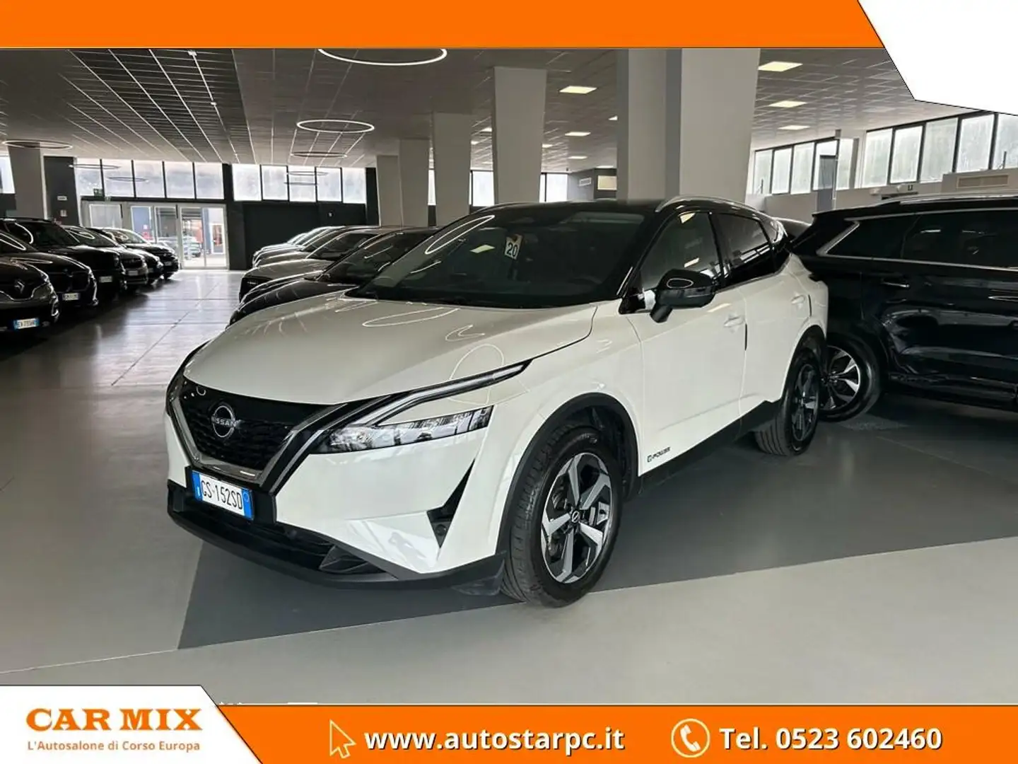 Nissan Qashqai 1.5 e-power Tekna 2wd e-shifter Bianco - 1