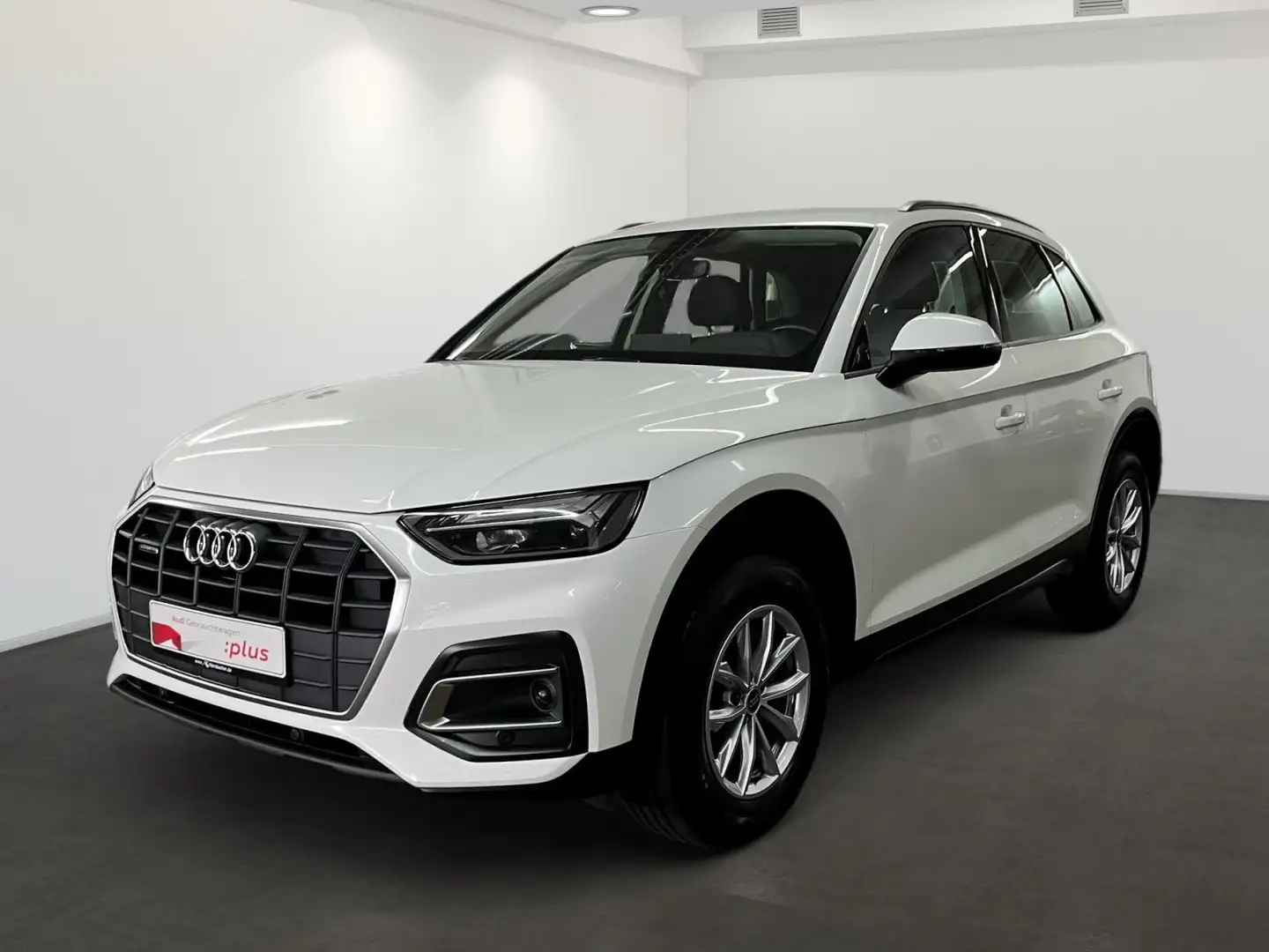 Audi Q5 40 TDI quattro Business+TourPaket AHK Blanc - 2