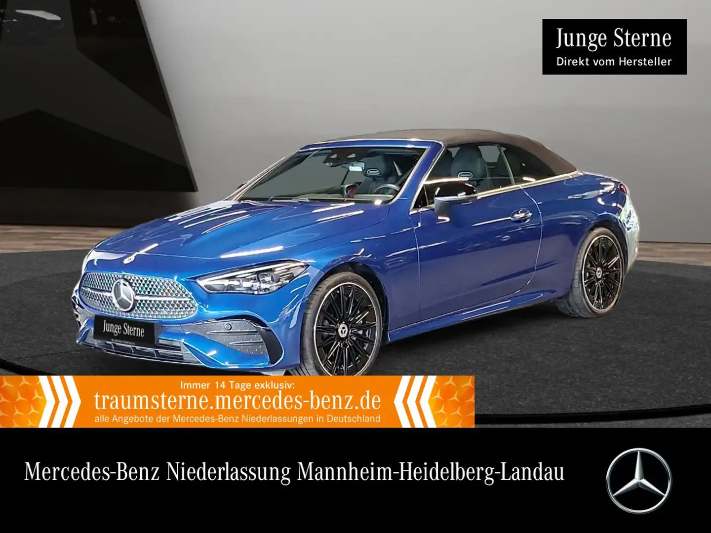Mercedes-Benz CLE 450 4M AMG+NIGHT+KEYLESS+9G Blau - 1