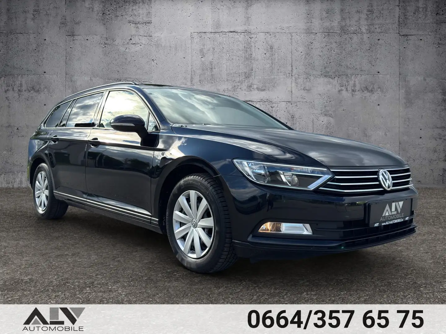 Volkswagen Passat Variant Trendline BMT DSG Automatik 2.Besitz! Czarny - 1