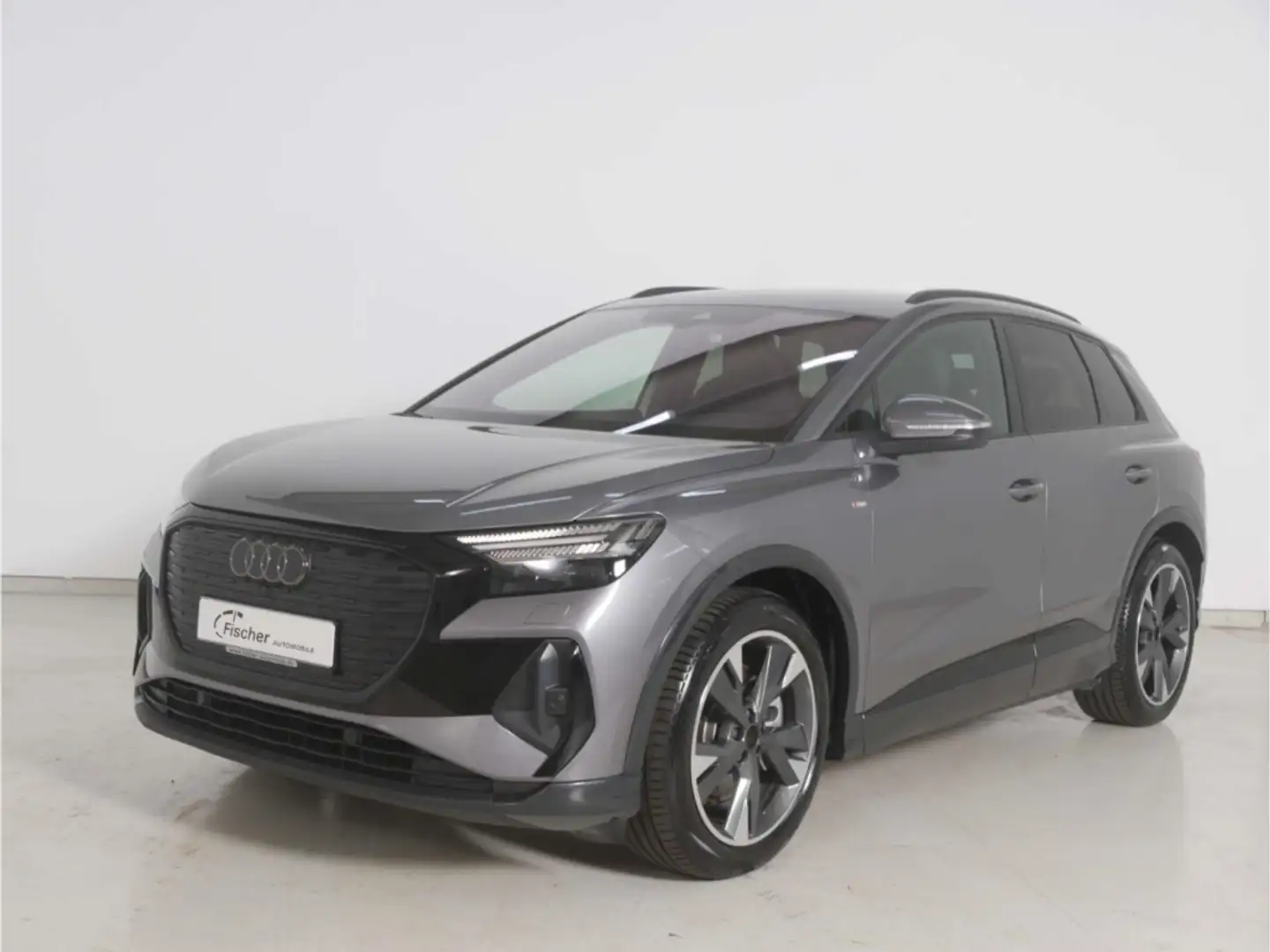 Audi Q4 e-tron S line W-Pumpe/Matrix/NAV/HUD/RFK/PDC Grau - 2