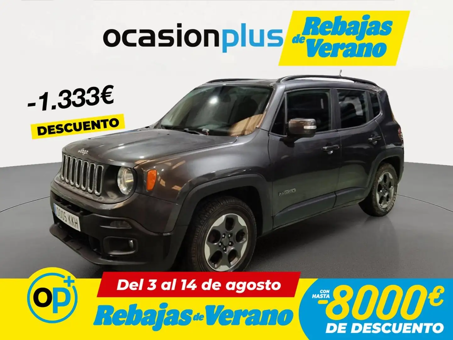 Jeep Renegade 1.4 Multiair Longitude 4x2 103kW Gris - 1