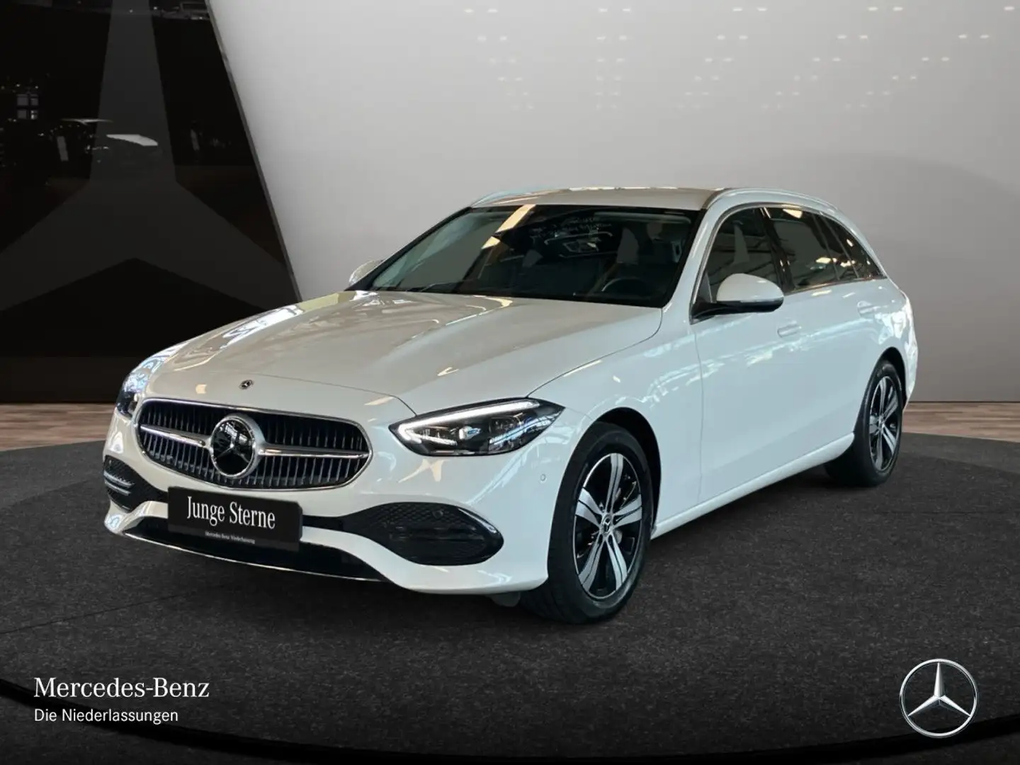 Mercedes-Benz C 300 e T AVANTG+KAMERA+KEYLESS+9G Weiß - 2