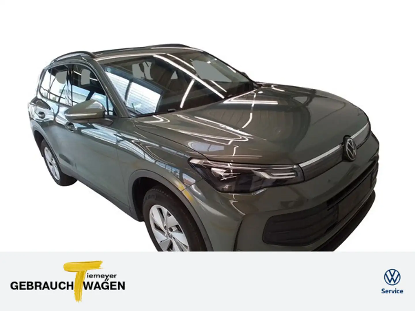 Volkswagen Tiguan 1.5 TSI DSG 150PS LIFE AHK KAMERA NAVI SI Grün - 1