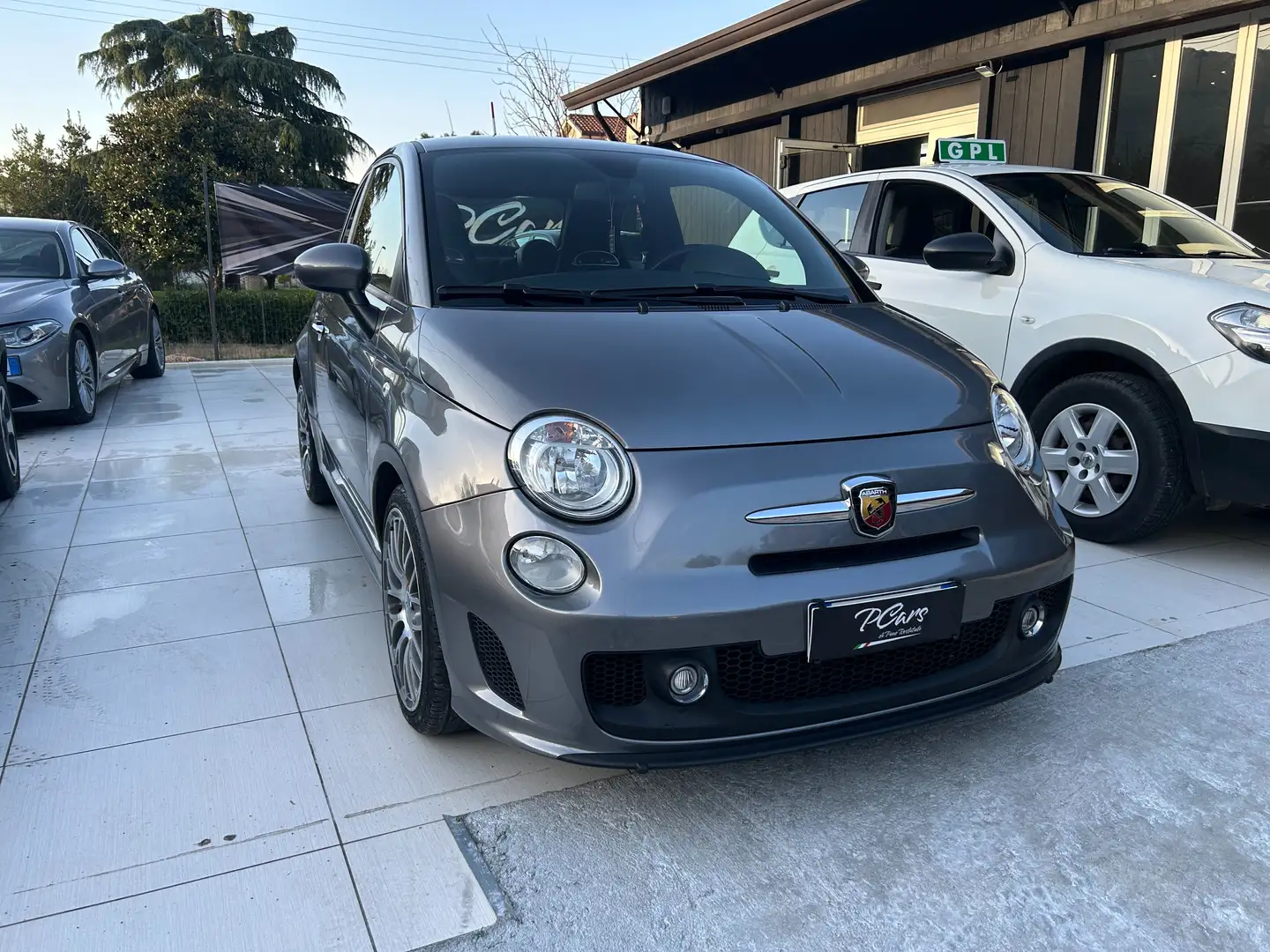 Abarth 500 500/595 1.4 16v t. t-jet Custom 135cv E6 Grigio - 1