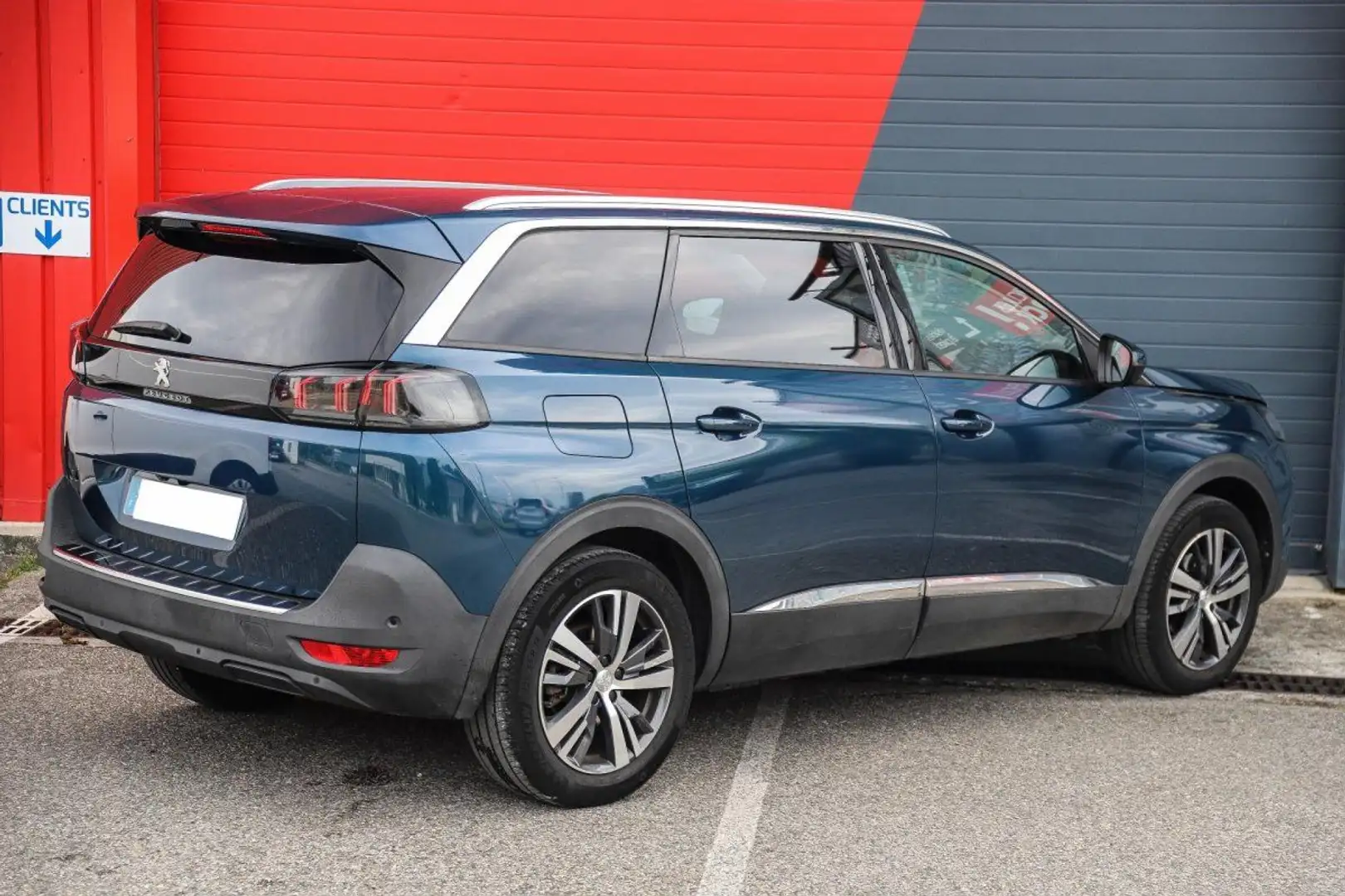 Peugeot 5008 1.5 BlueHDi 130 EAT8 Allure Pack 7 PLACES CAMERA Bleu - 2