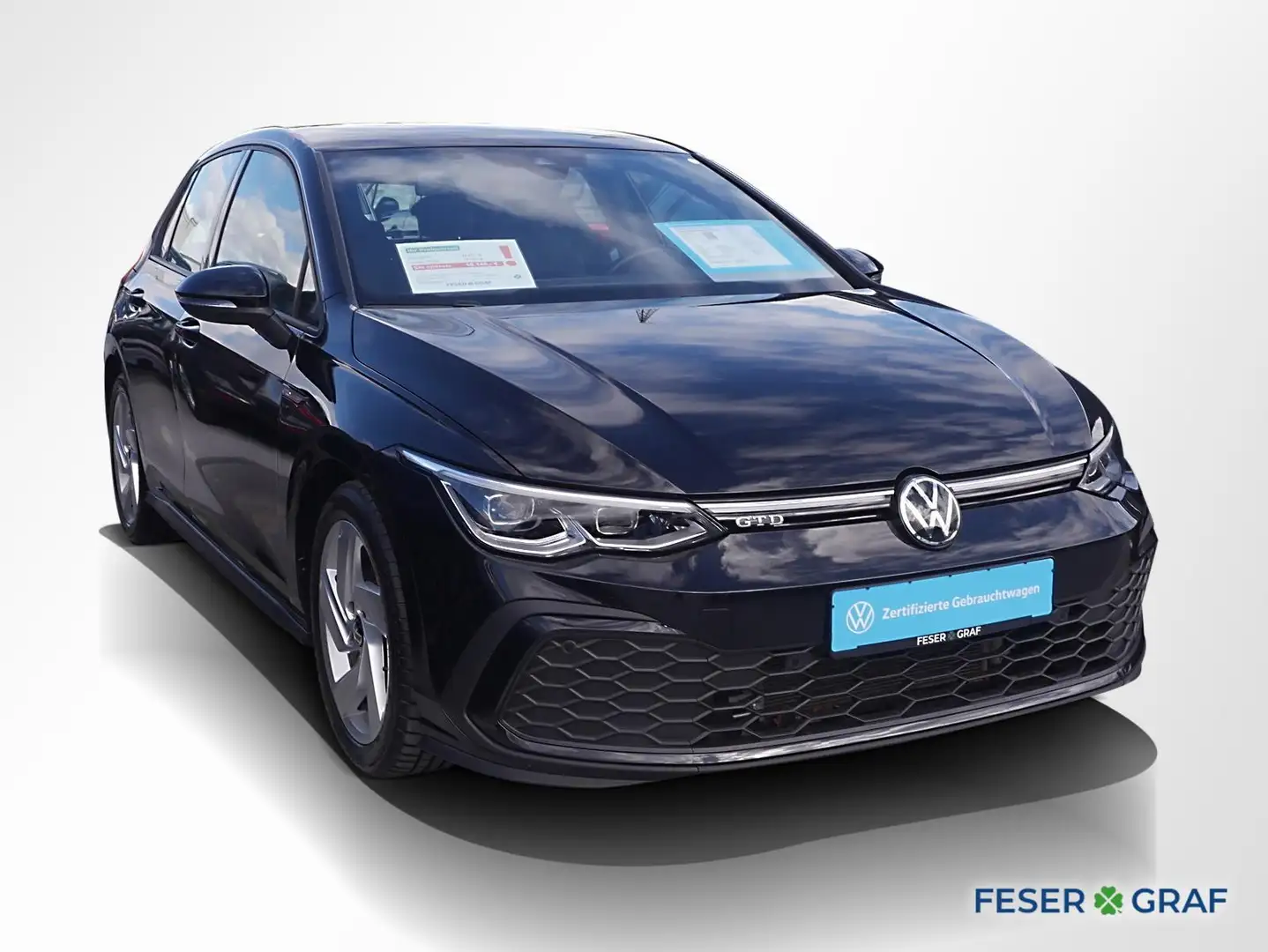Volkswagen Golf 8 GTD 2.0TDI ACC App-Connect Fahrschulumbau Schwarz - 2