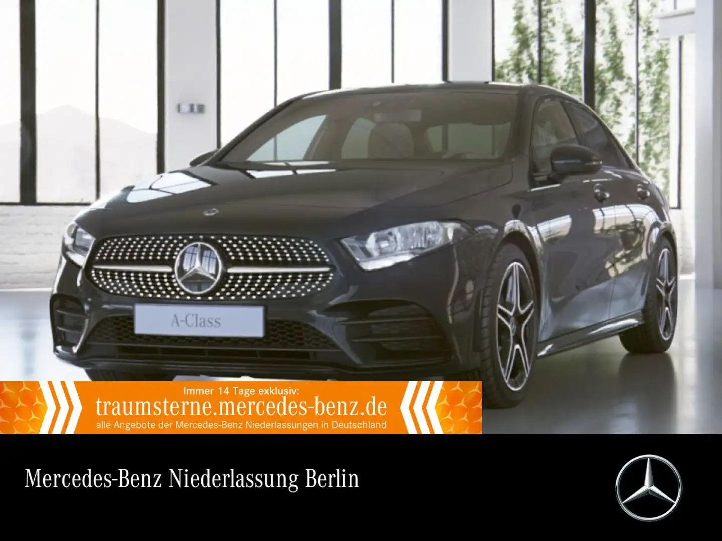 Mercedes-Benz A 250 e Lim AMG+NIGHT+KAMERA+8G Schwarz - 1